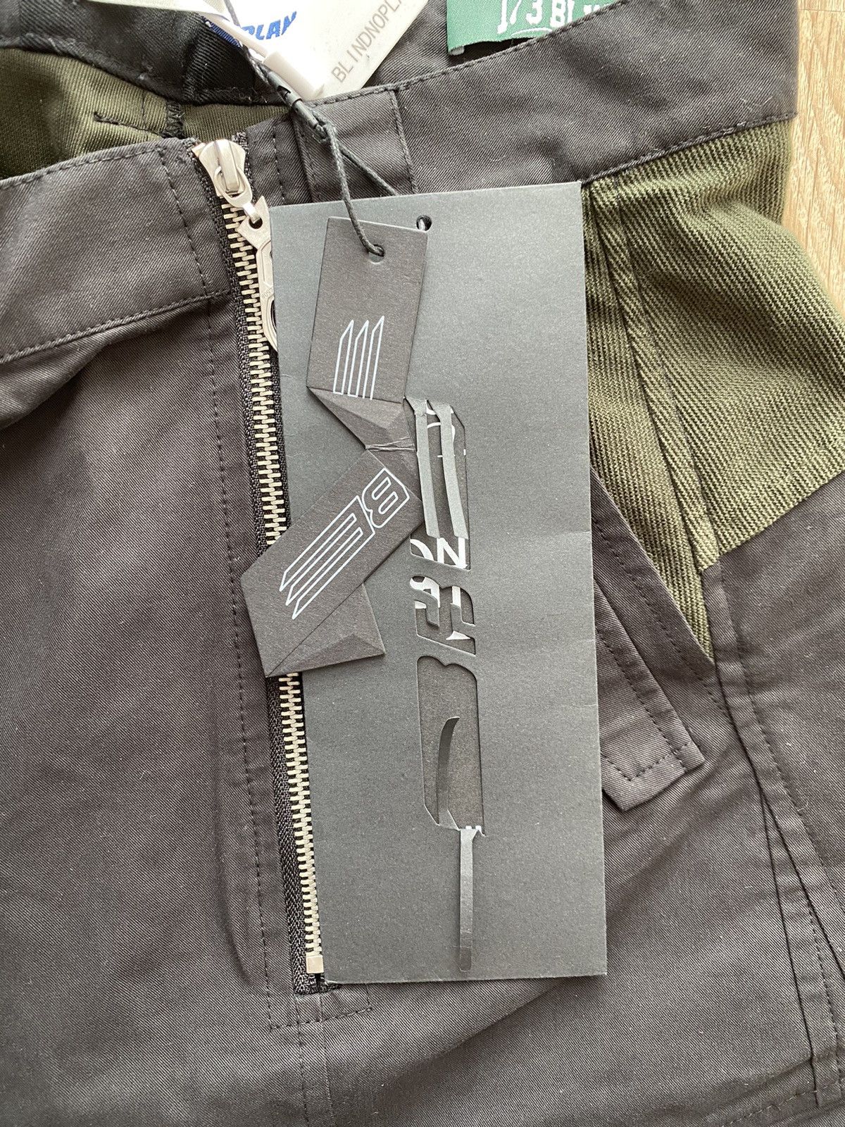 Japanese Brand Blind/No Plan Multi Zipper Spliced Workpants Size US 42 / EU 58 - 4 Thumbnail
