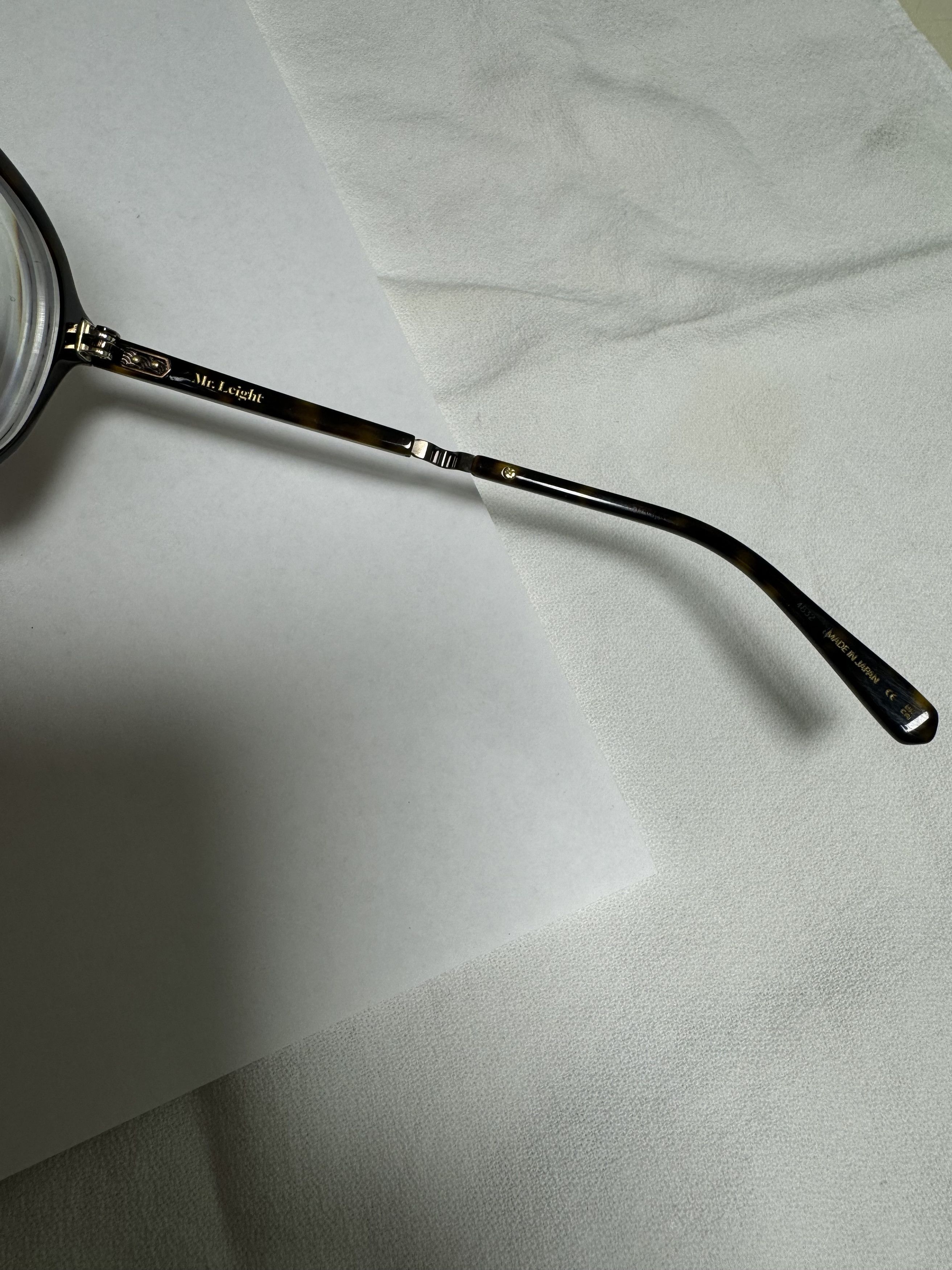 Mr. Leight Mr. Leight Mason C glasses in size 47/23 Hickory Tortoise Size ONE SIZE - 5 Thumbnail