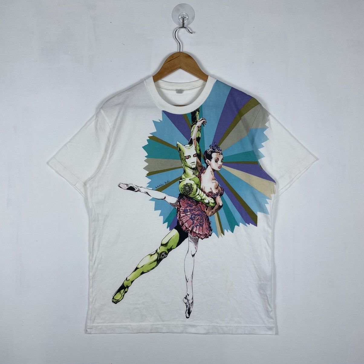 Anime Jojo's Bizarre Adventure KILLER QUEEN Hirohiko Araki Tee Size US L / EU 52-54 / 3 - 2 Thumbnail