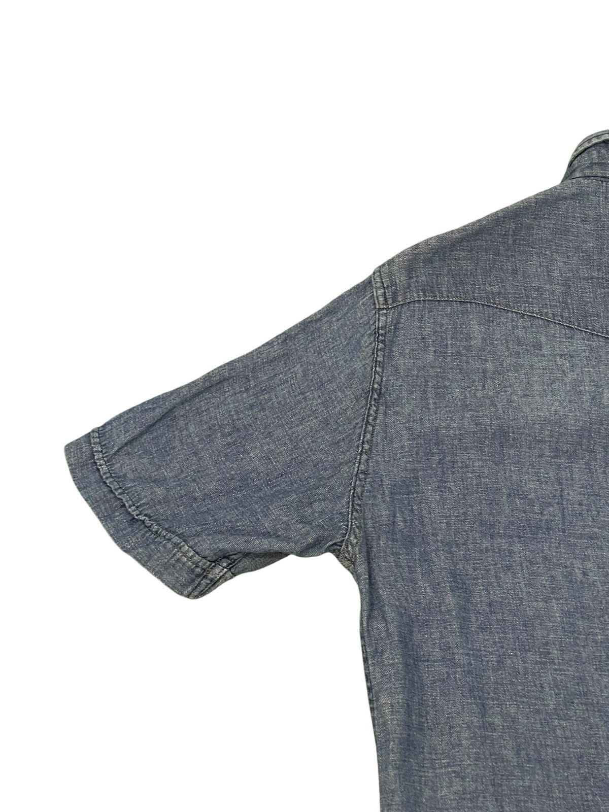 Blue Blue Japan Hemp Linen Blue Blue Japan Westerner Shirt 6🟩0 Size US M / EU 48-50 / 2 - 13 Thumbnail