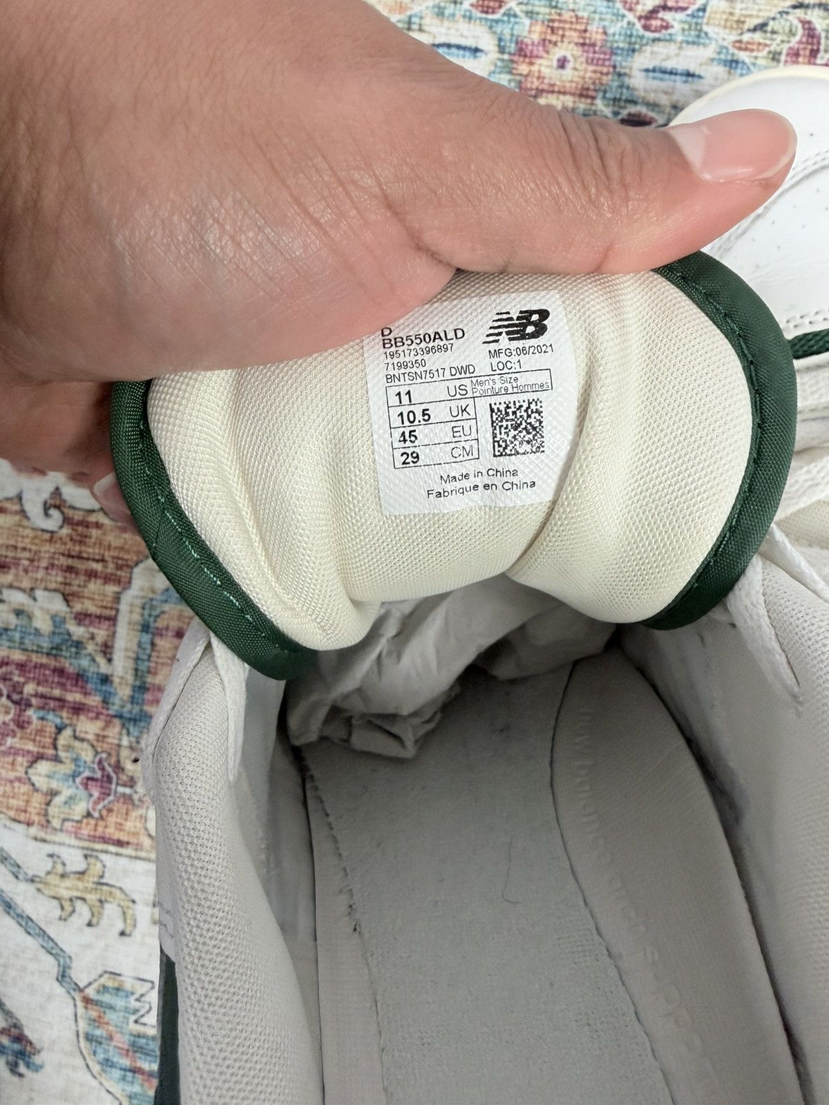Aime Leon Dore × New Balance New Balance 550 ALD Size US 11 / EU 44 - 8 Thumbnail