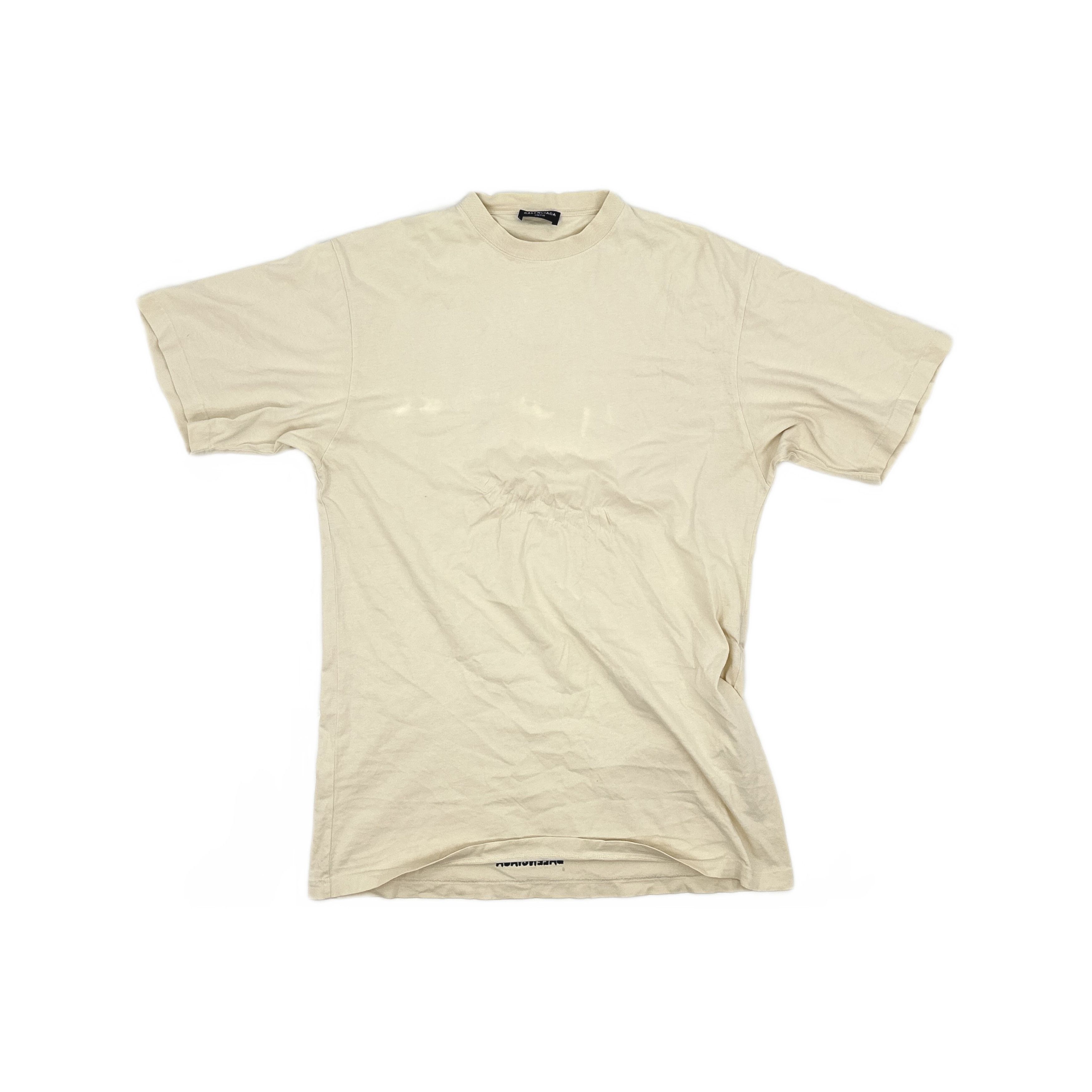 Balenciaga Balenciaga Unifit Logo T-Shirt Size L Size US L / EU 52-54 / 3 - 1 Thumbnail