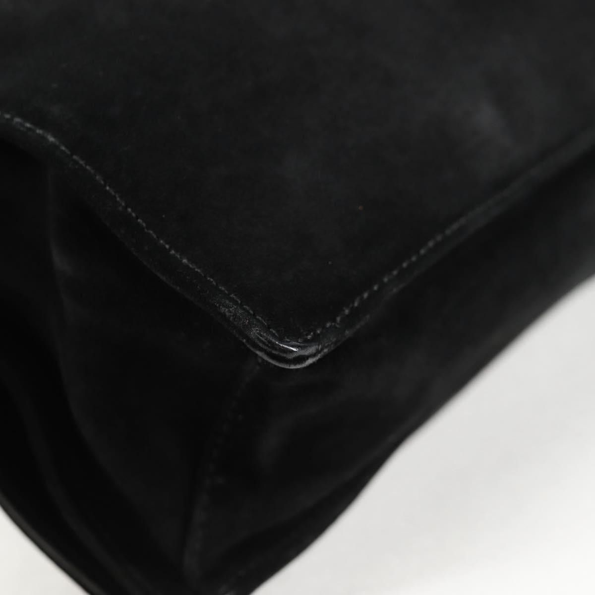 Gucci GUCCI Shoulder Bag Suede Black Silver 001 001 Size ONE SIZE - 14 Thumbnail