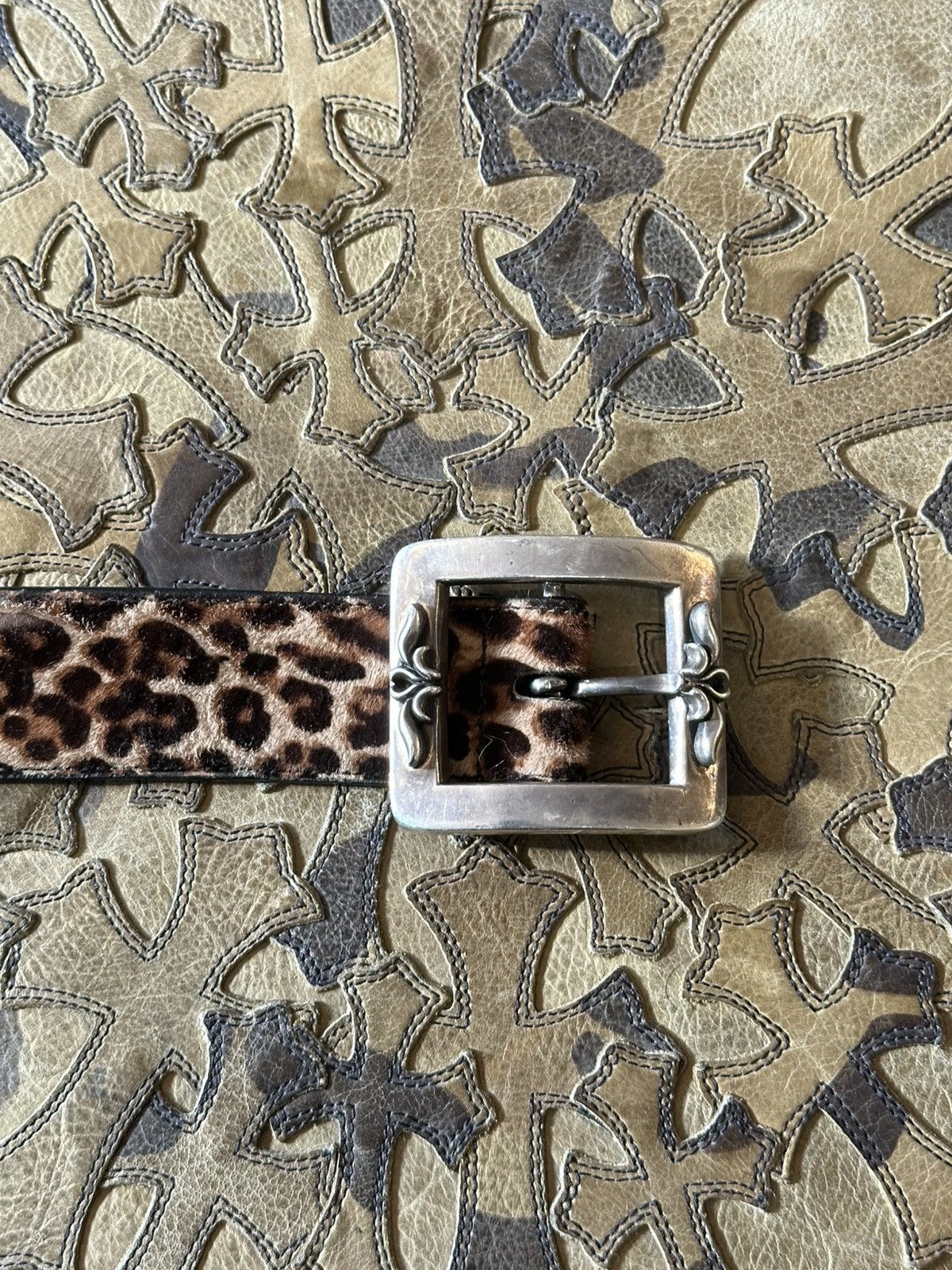 Chrome Hearts CHROME HEARTS CHEETAH OJC BELT Size 34 - 3 Thumbnail