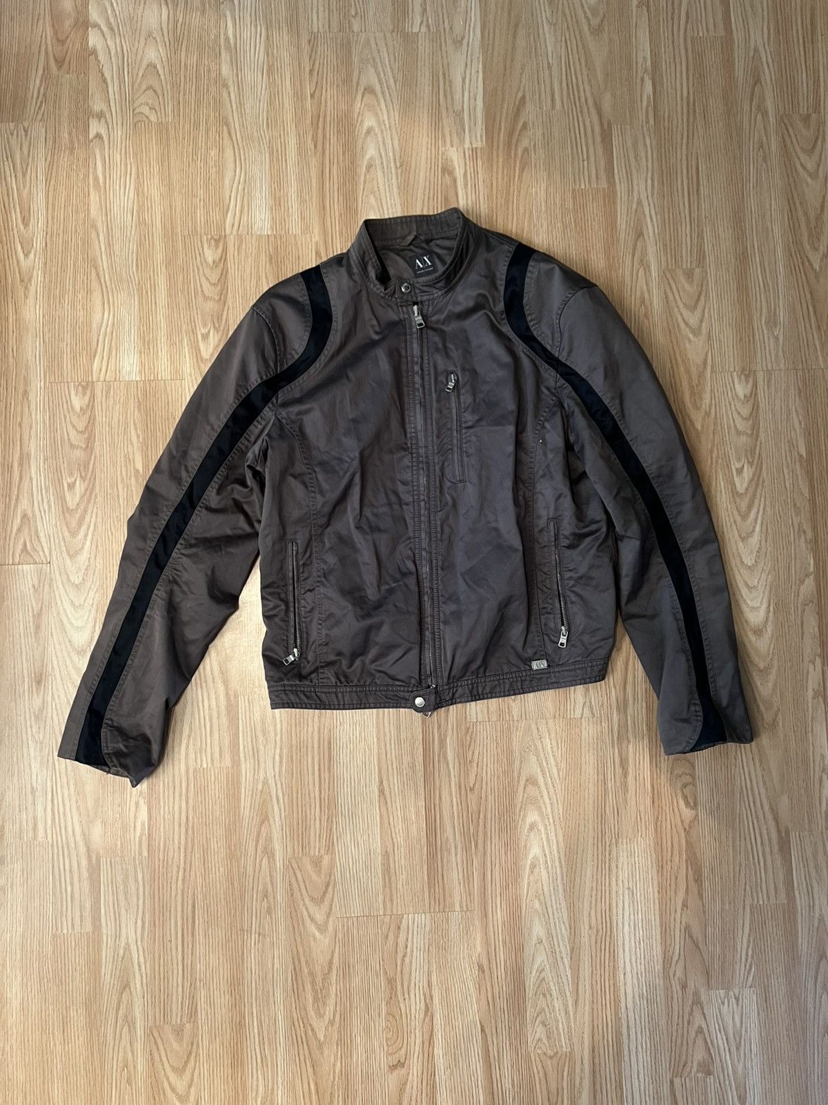 Armani Exchange Motorcycle-esque Jacket Size US XL / EU 56 / 4 - 1 Thumbnail
