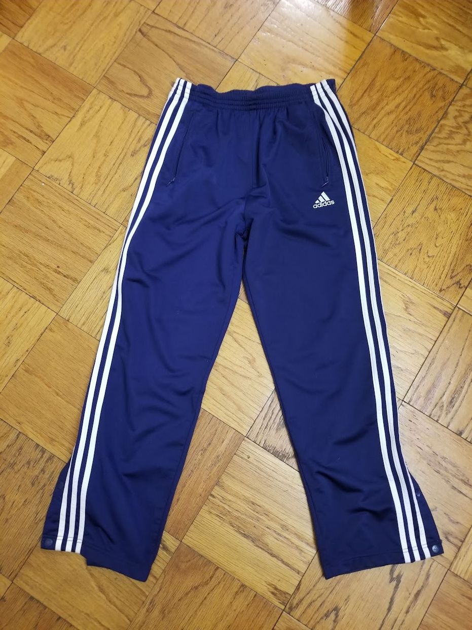 Adidas ADIDAS Men's Breakaway Tearaway Activewear Pants Size US 33 - 1 Thumbnail