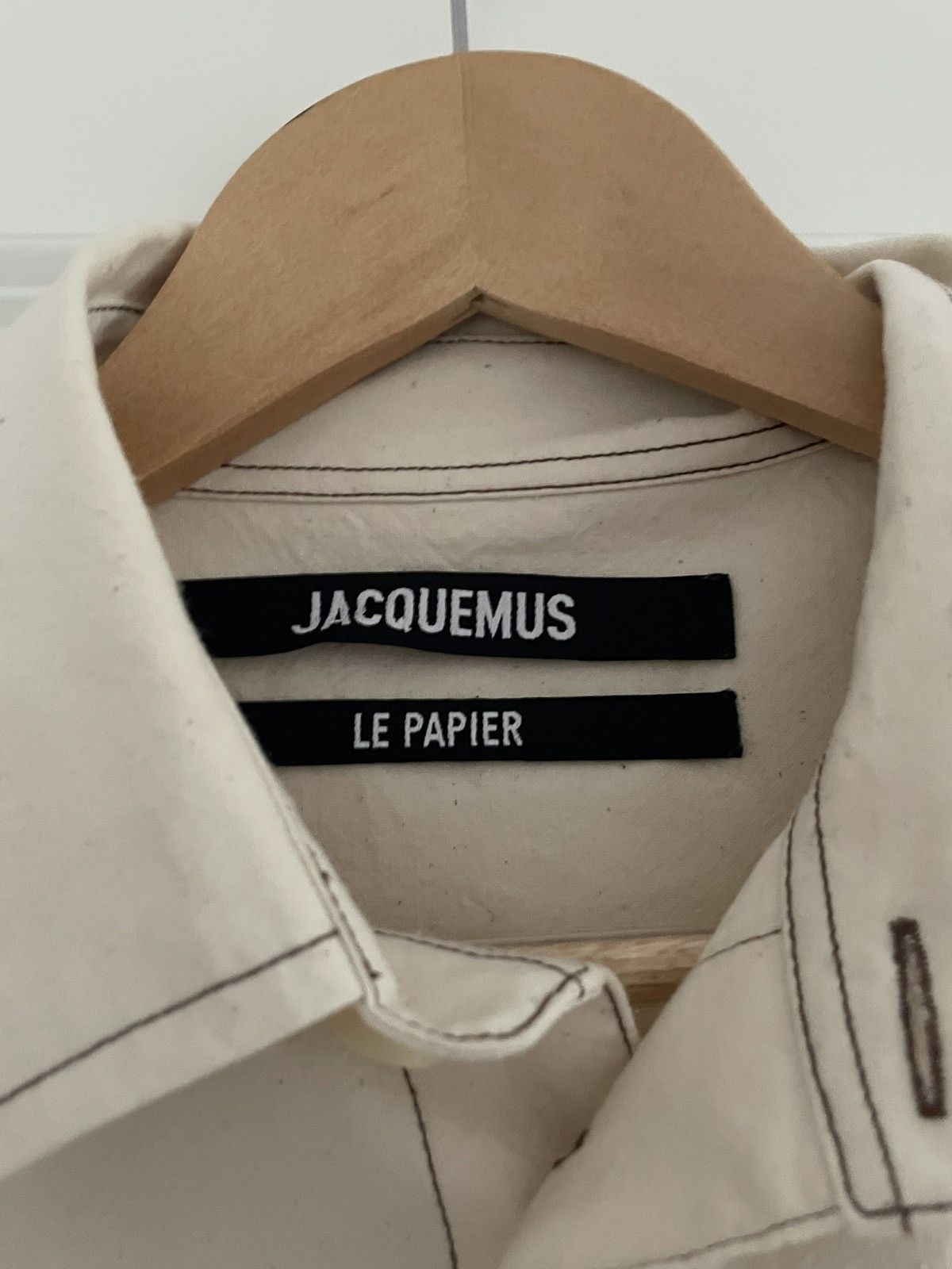 Jacquemus Jacquemus Le Papier Shirt Size US S / EU 44-46 / 1 - 4 Thumbnail