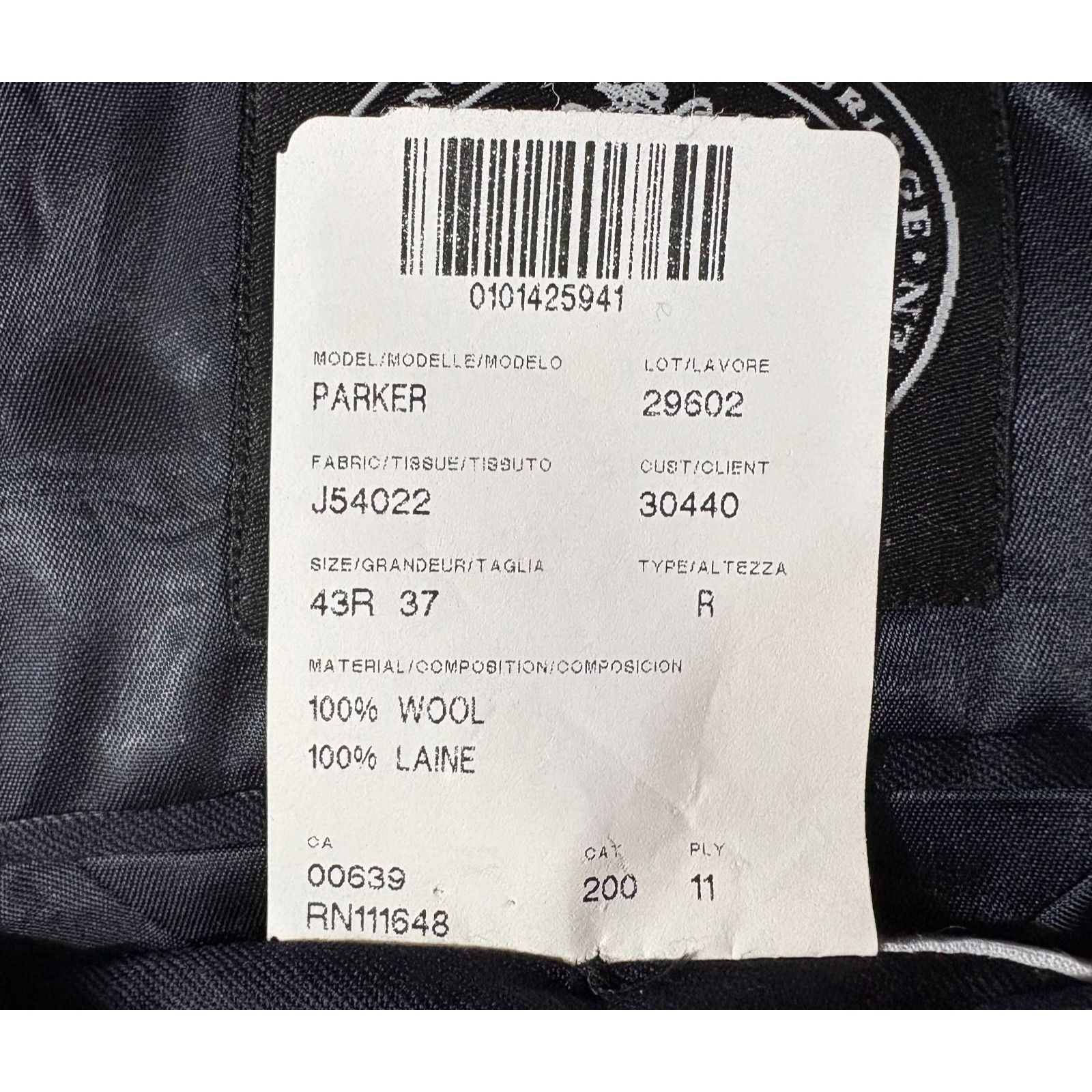 J. Press J. Press Parker Wool Pinstripe Blazer Sport Coat sz 43R colo Size 42R - 4 Thumbnail