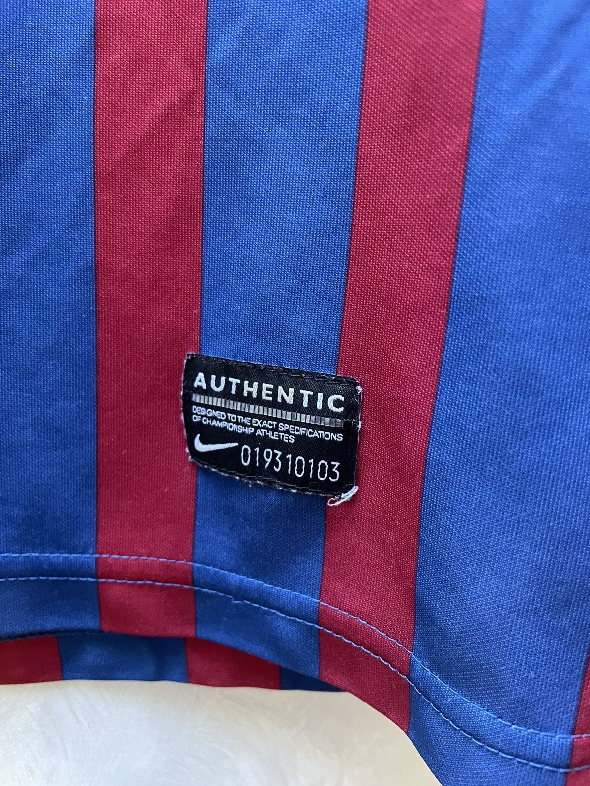 Nike × Vintage BARCELONA 2011 2012 HOME FOOTBALL SHIRT SOCCER JERSEY NIKE Size US M / EU 48-50 / 2 - 5 Thumbnail