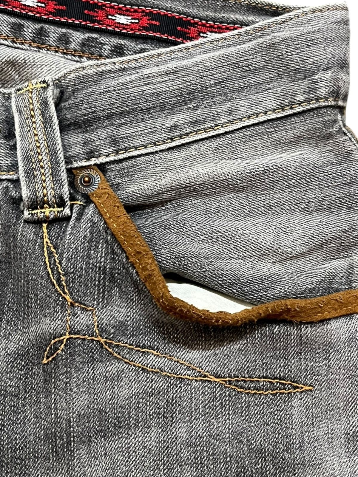 Edwin Vintage Edwin Exclusive Vintage Faded Distressed Denim Size US 30 / EU 46 - 5 Thumbnail