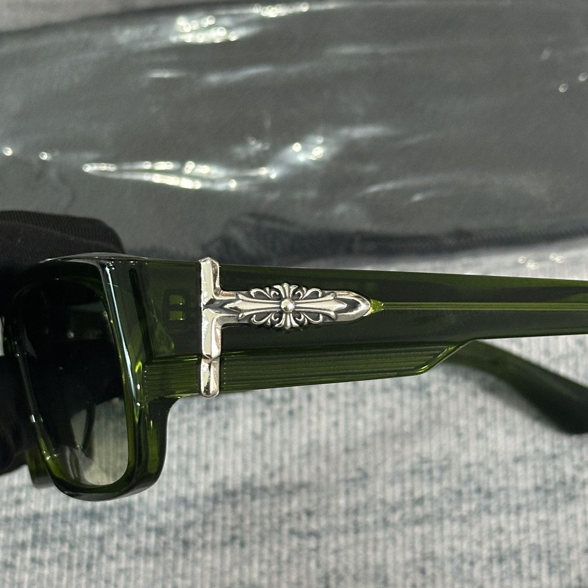 Chrome Hearts CHROME HEARTS YER BJORN AGAIN SUNGLASSES Size ONE SIZE - 5 Thumbnail