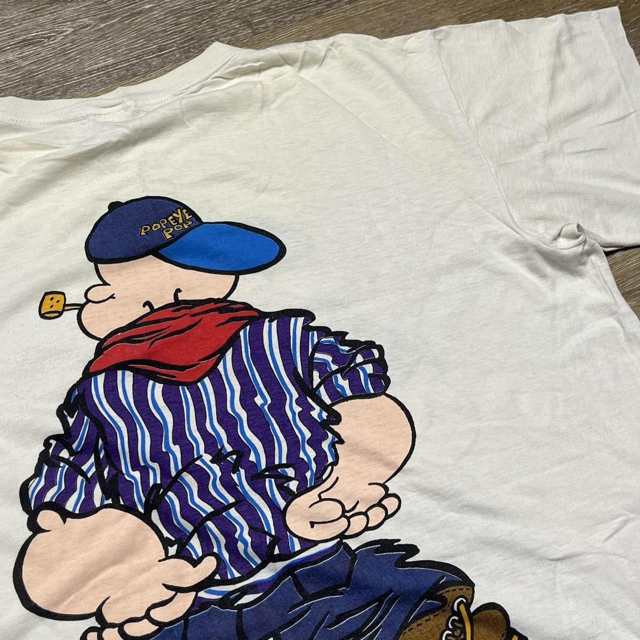 Vintage 1993 gangsta popeye single stitch tee Size US XL / EU 56 / 4 - 5 Thumbnail