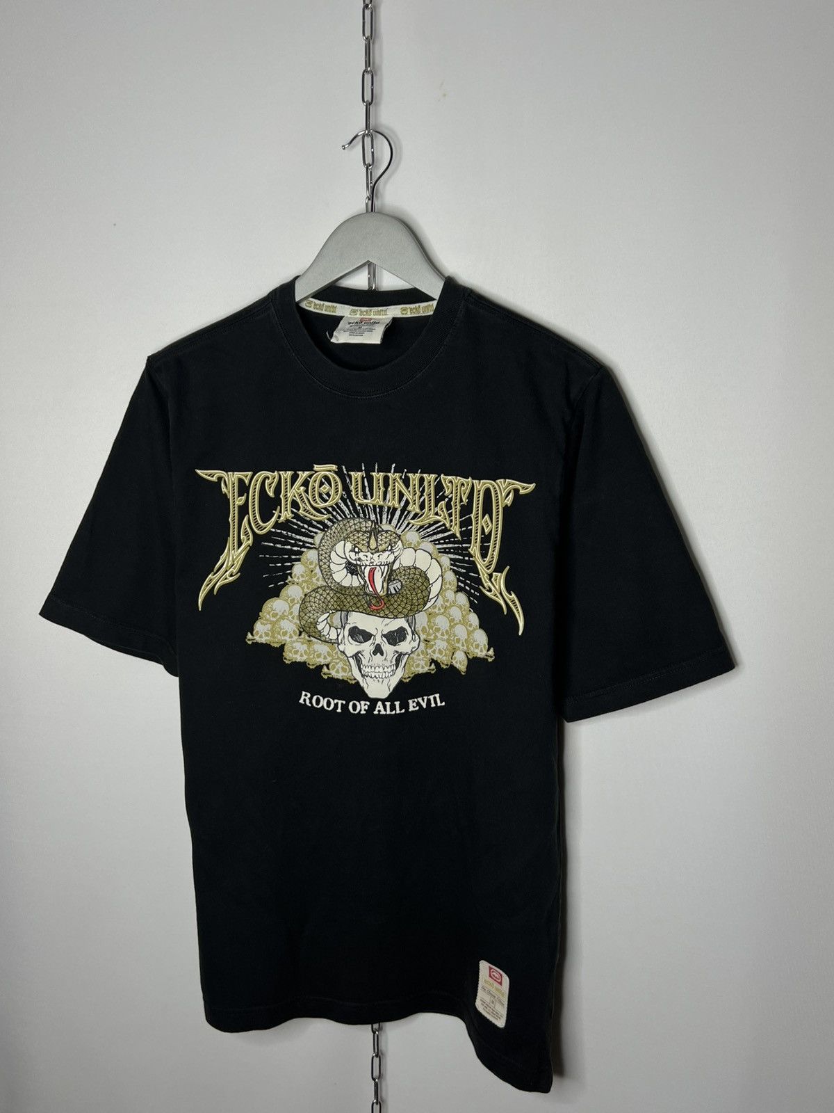 Ecko Unltd. Ecko Unltd Big Logo T-Shirt Ed Hardy Style Y2K Tee Size US M / EU 48-50 / 2 - 2 Thumbnail