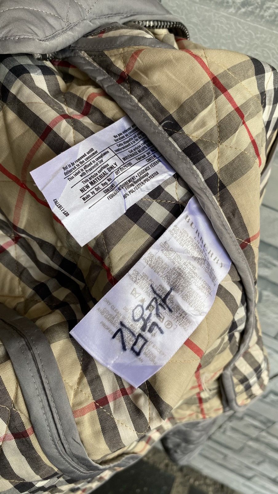 Burberry Burberry Quilted Jacket Size M / US 6-8 / IT 42-44 - 4 Thumbnail