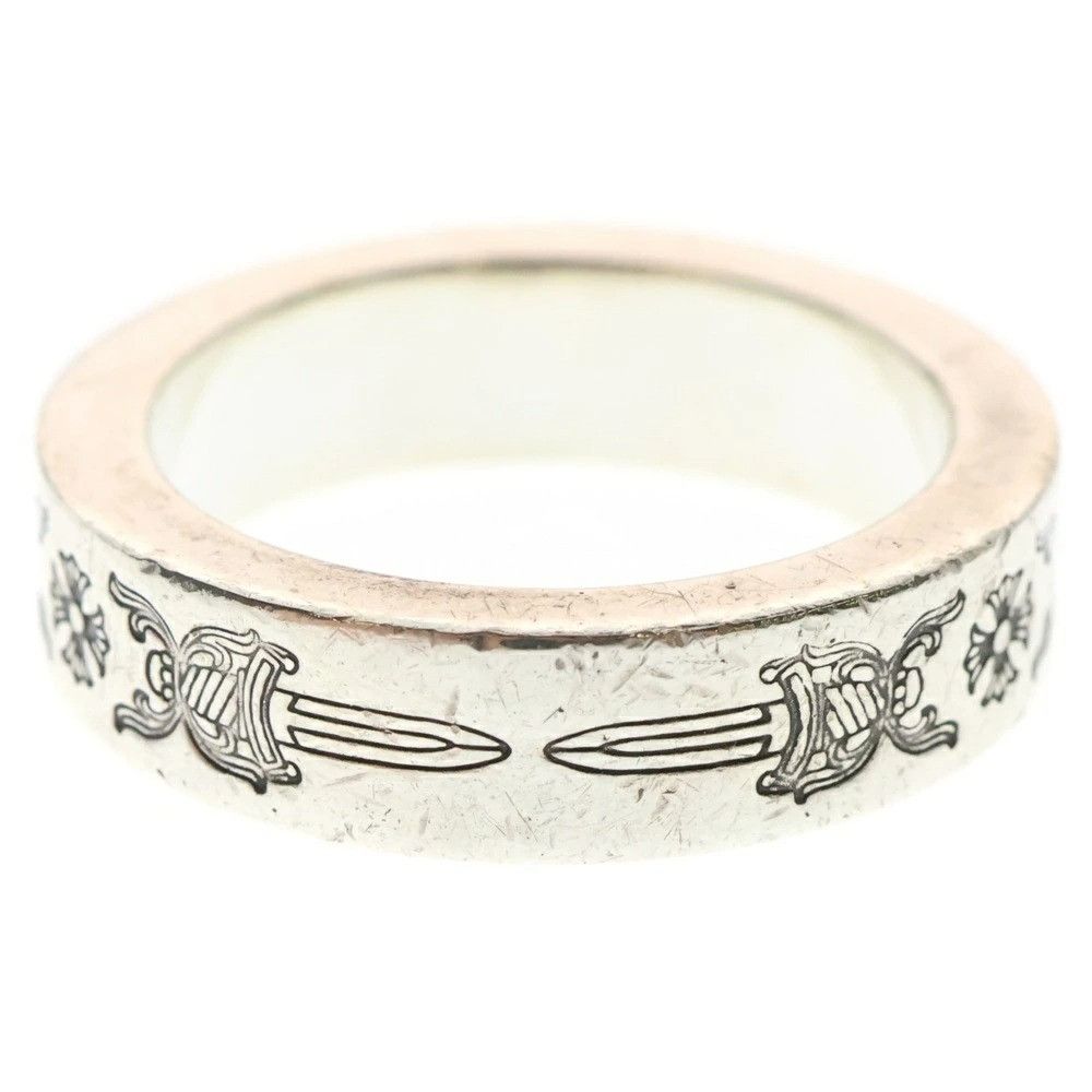 Chrome Hearts 9.5 OFFER OK! CHROME HEARTS 6mm SPACER DAGGER RING SILVER Size ONE SIZE - 6 Thumbnail