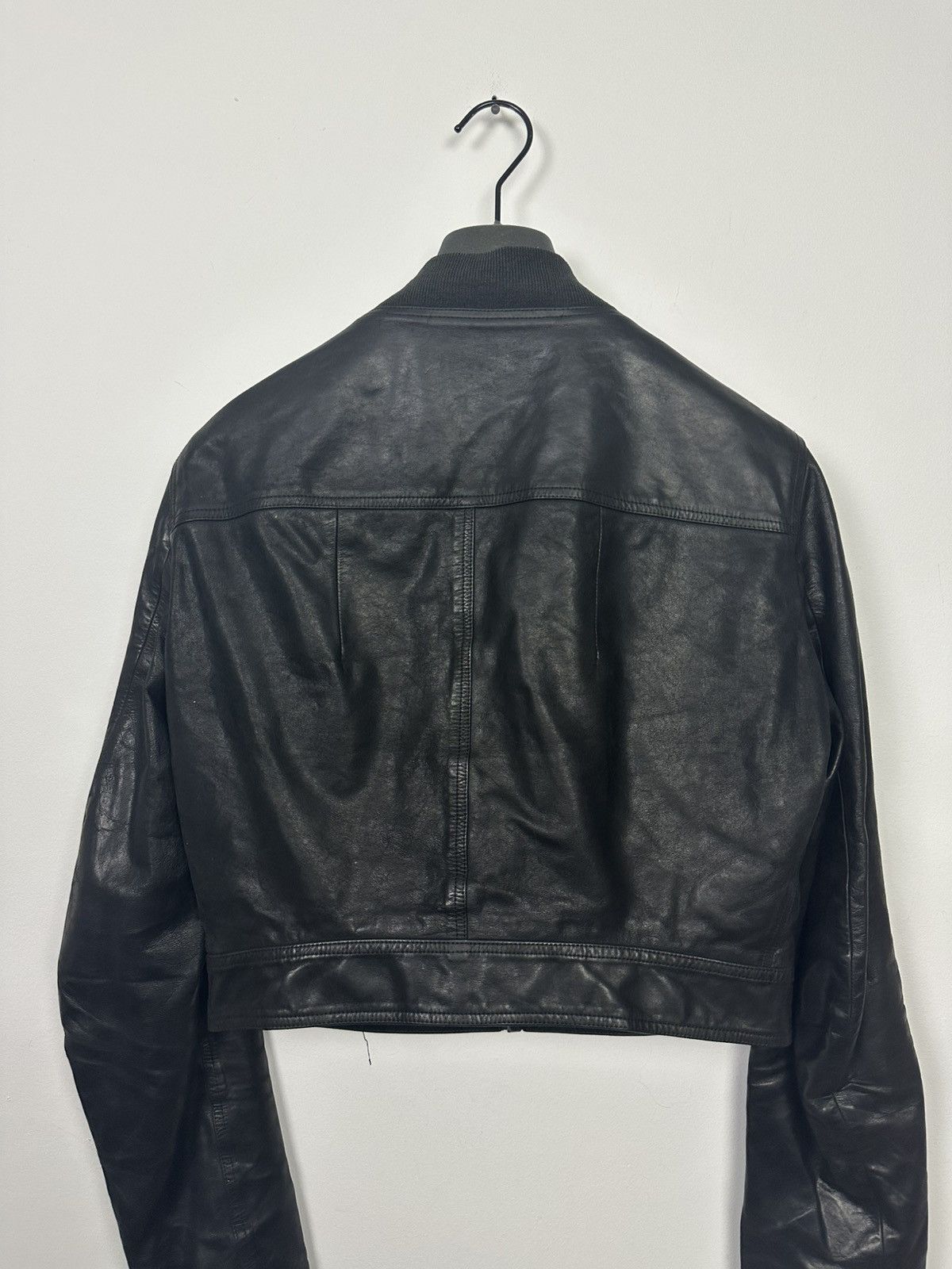 Rick Owens SS18 ‘DIRT’ Heavy Calf Chevron Jacket Size US M / EU 48-50 / 2 - 6 Thumbnail