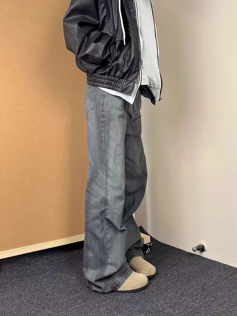 Japanese Brand × Vintage Vintage street Y2K washed and aged micro flare jeans Size US 32 / EU 48 - 3 Thumbnail