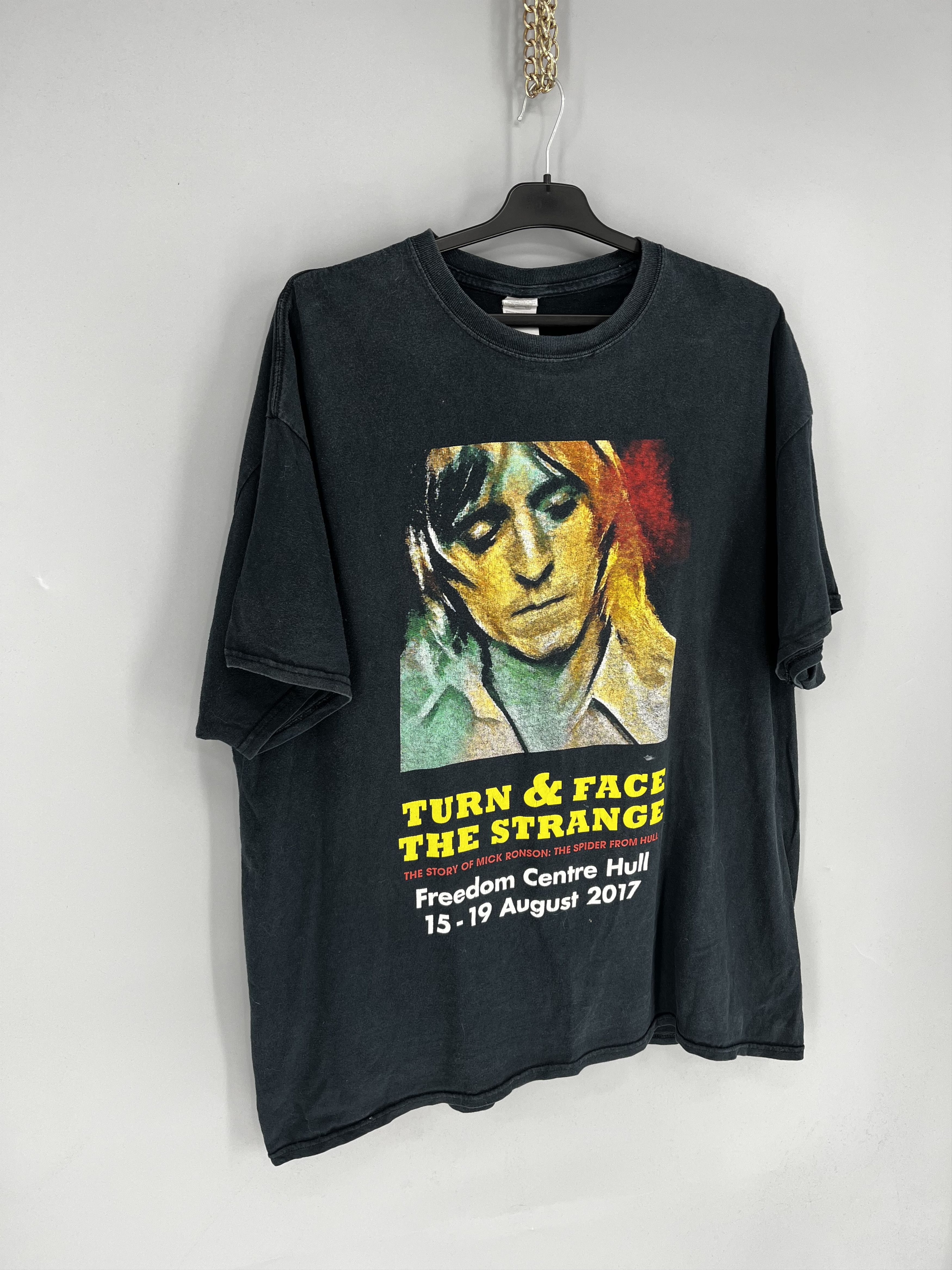 Band Tees Mick Ronson Turn & Face The Strange Tshirt Hull Truck Size US XXL / EU 58 / 5 - 2 Thumbnail