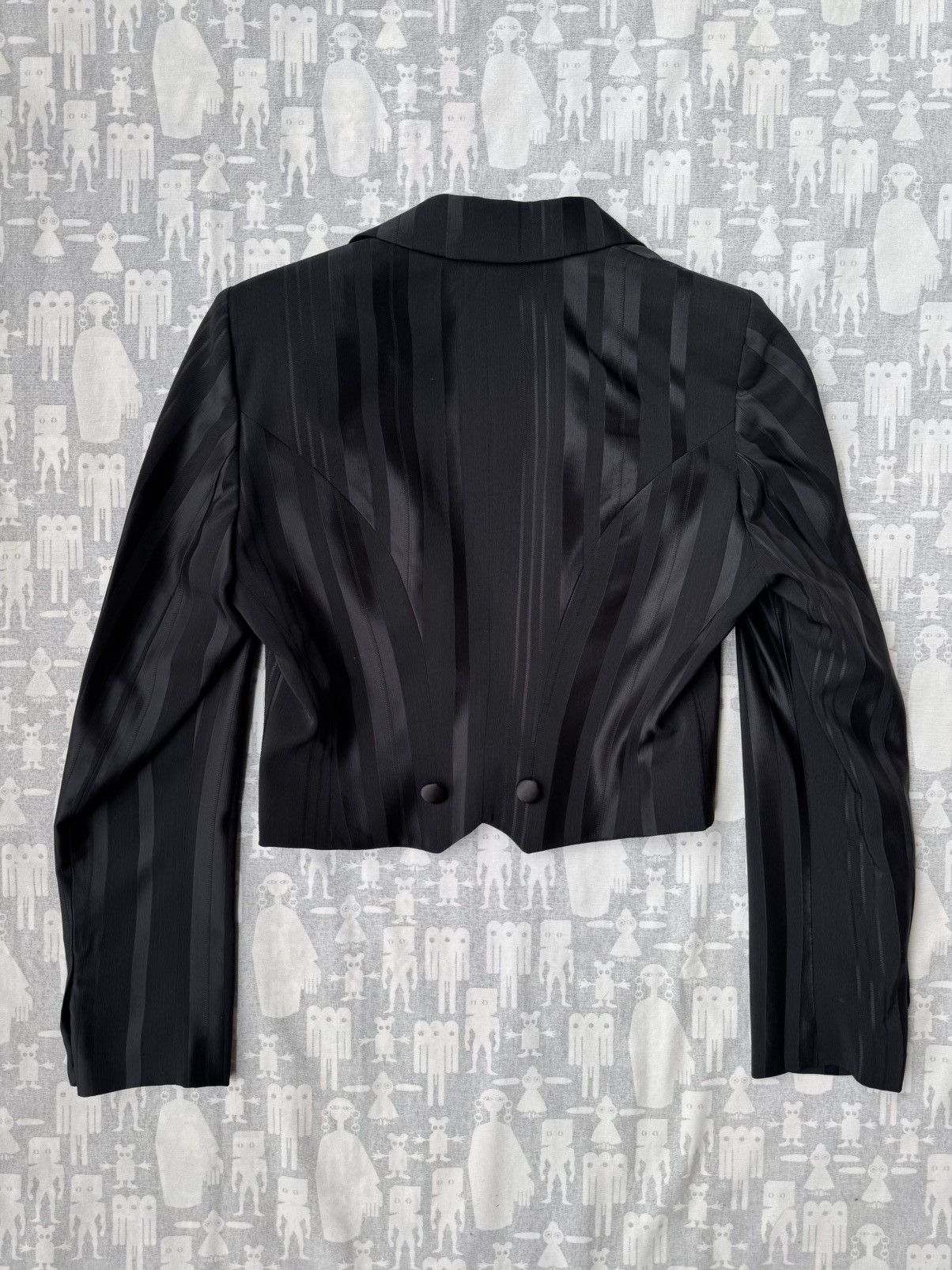 Alexander McQueen Alexander McQueen 2007 Tuxedo Striped Spencer Jacket Size M / US 6-8 / IT 42-44 - 5 Thumbnail
