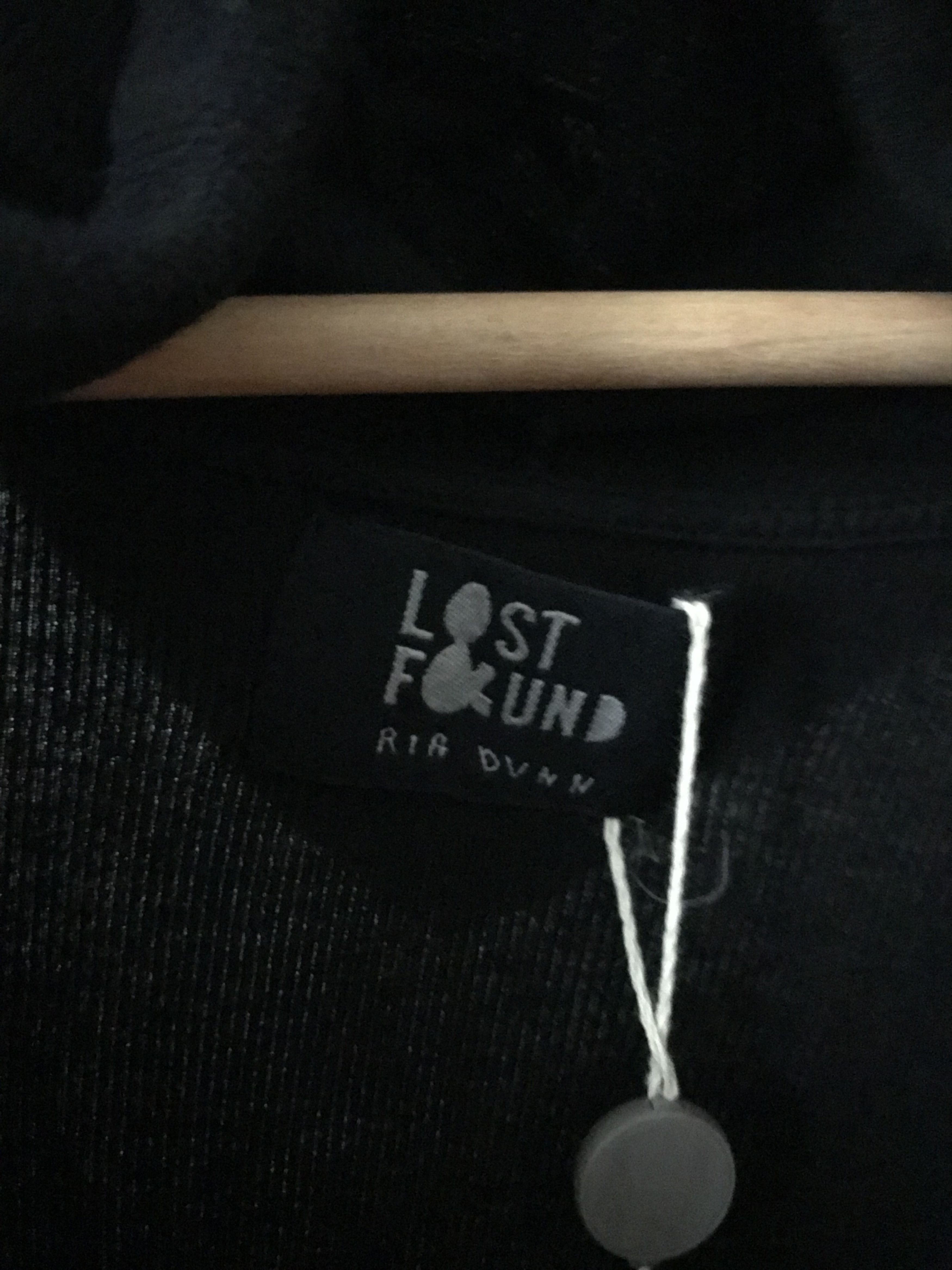 Lost & Found Ria Dunn Lost & Found Ria Dunn long, thin, draped hoodie, M, black Size US M / EU 48-50 / 2 - 3 Thumbnail