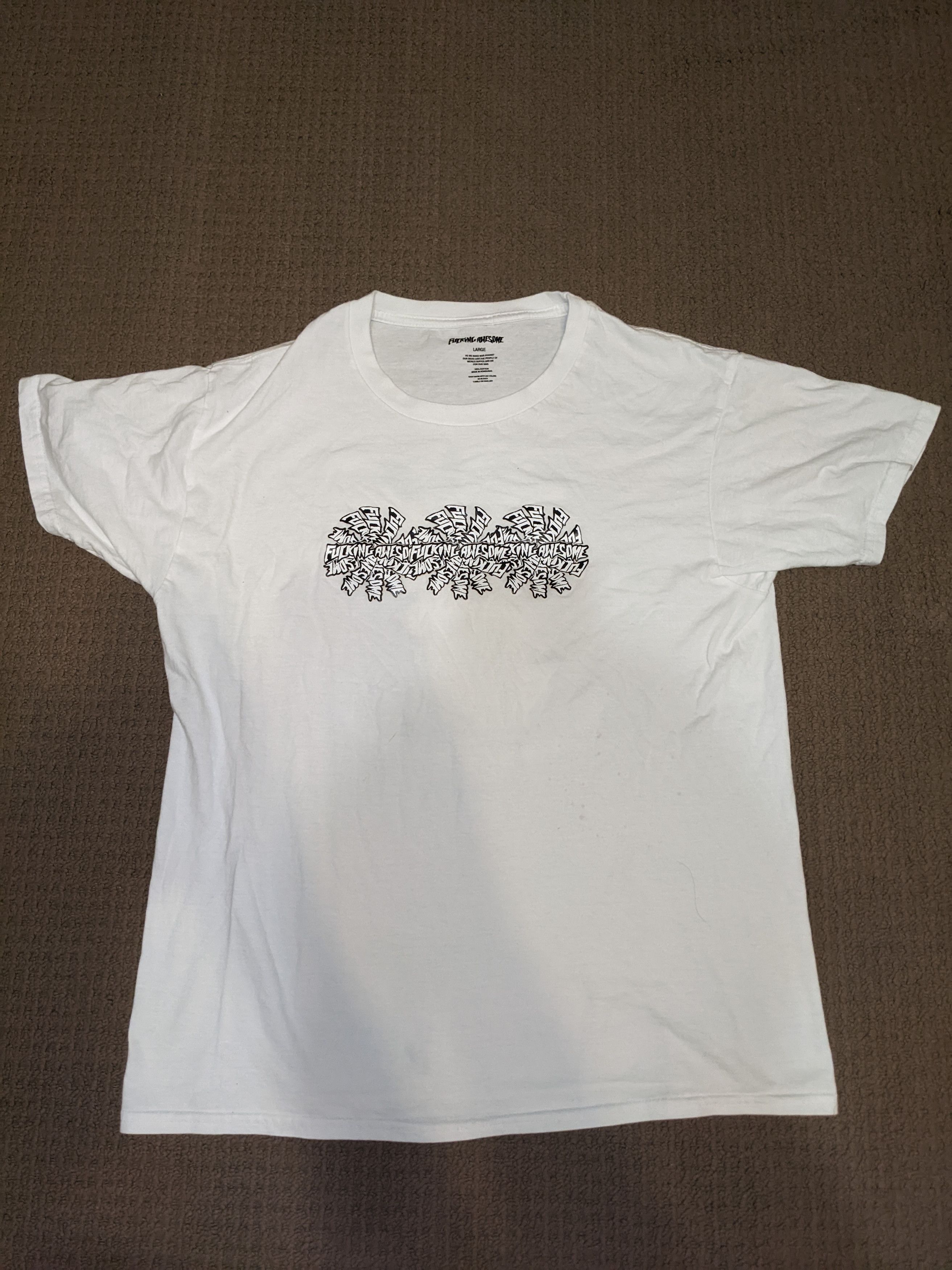 Fucking Awesome FA T Shirt Size US L / EU 52-54 / 3 - 3 Thumbnail