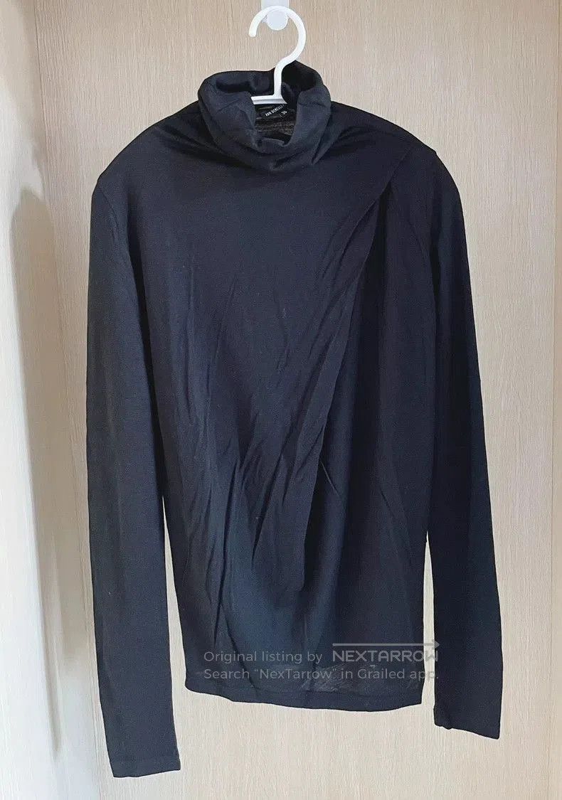 Ann Demeulemeester Ann Demeulemeester High Neck Tencel Top. Size US XS / EU 42 / 0 - 1 Thumbnail