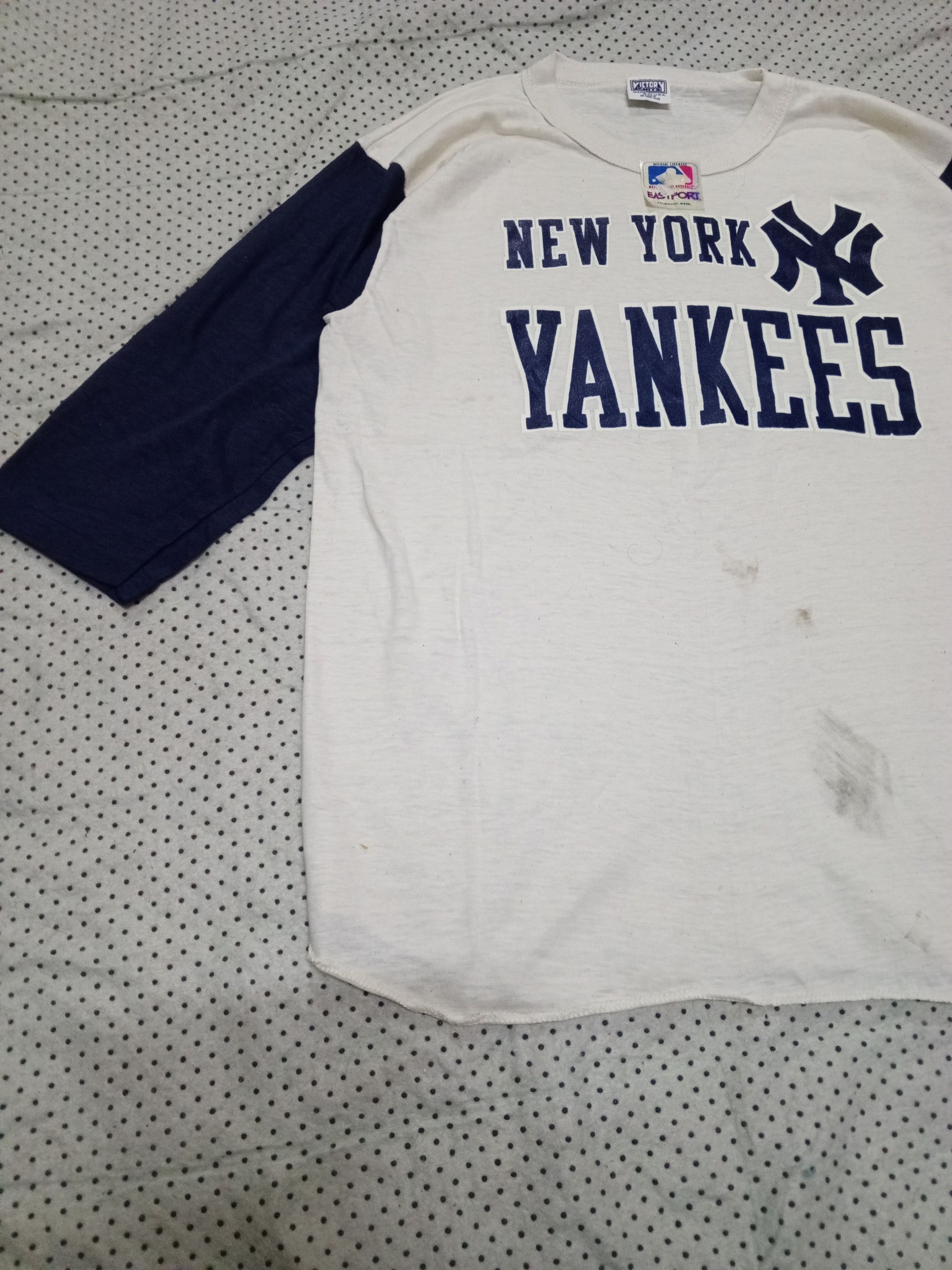 New York Yankees × Vintage VTG NEW YORK YANKEES OLDSTOCK Size US L / EU 52-54 / 3 - 4 Thumbnail
