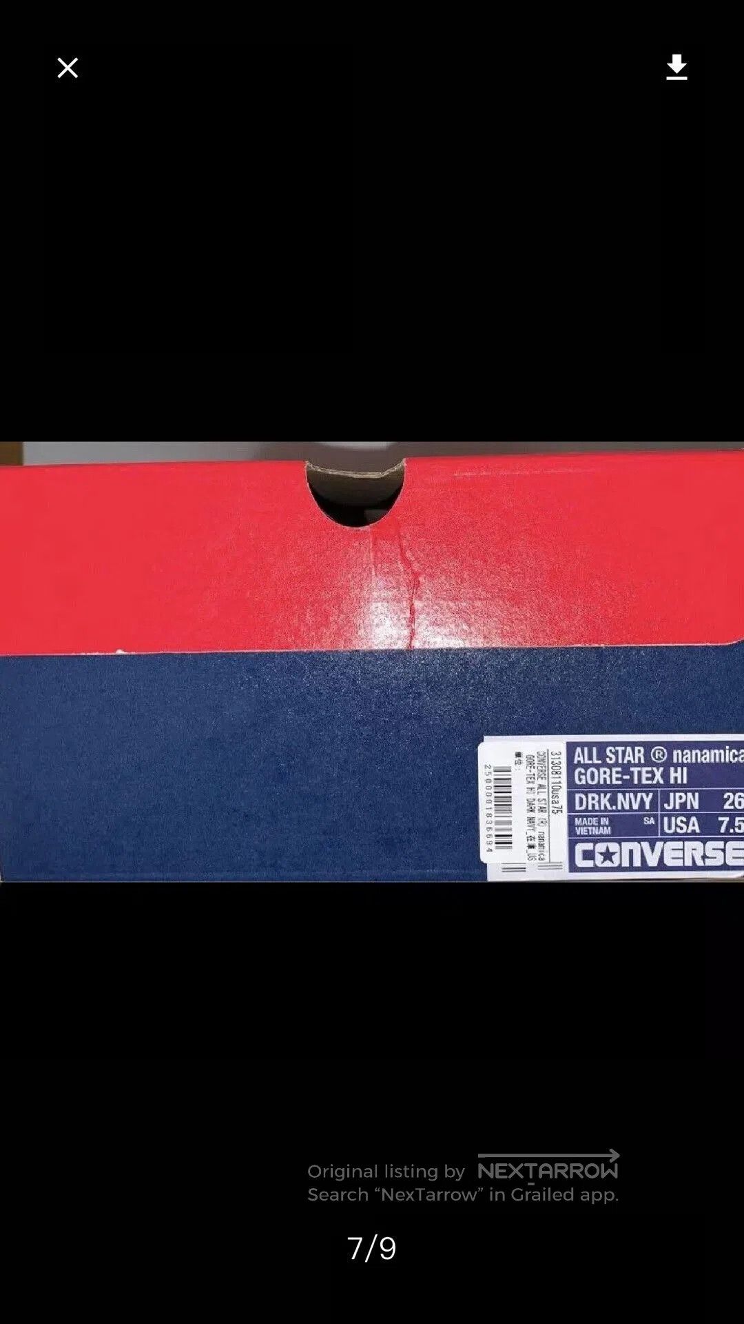 Nanamica Nanamica x Converse All Star Hi GORE. Size US 9 / EU 42 - 8 Thumbnail
