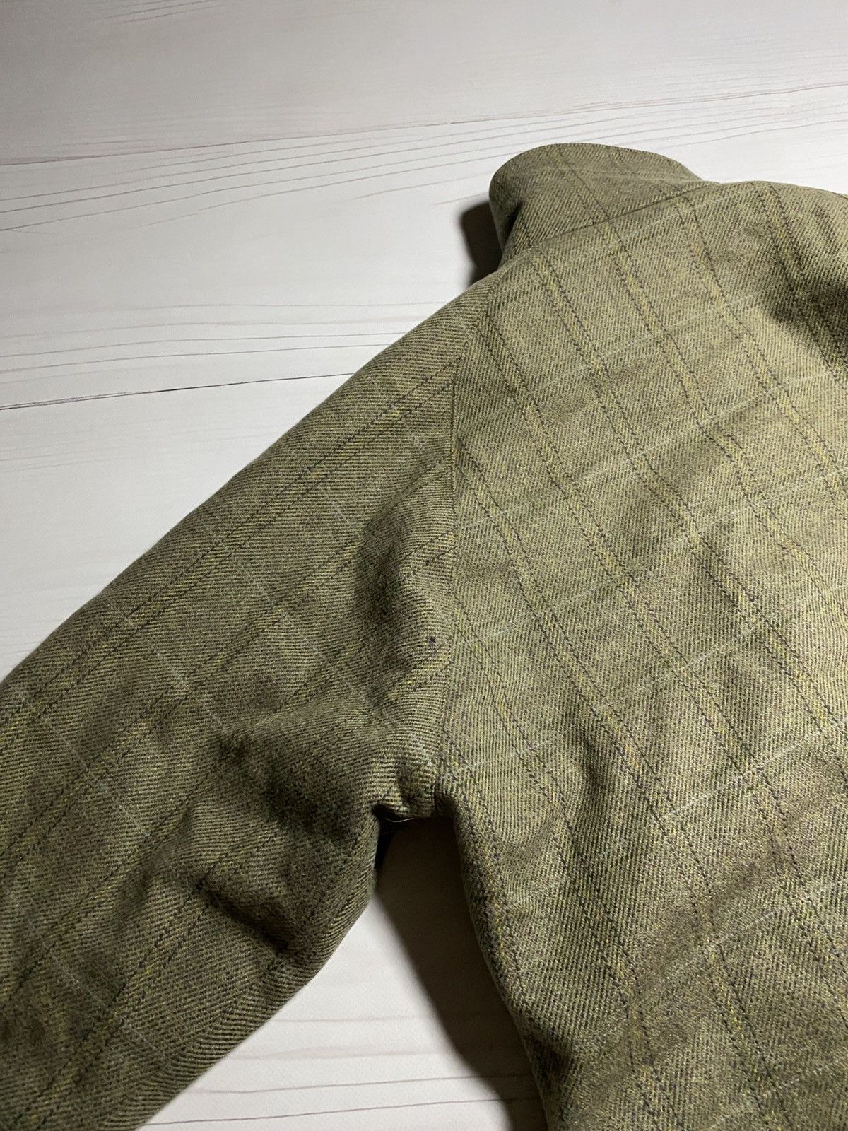 Barbour Vintage Rare Barbour Ladies Field Wool Tweed Jacket Size M / US 6-8 / IT 42-44 - 23 Thumbnail