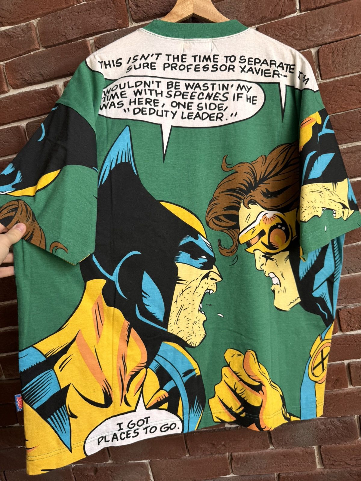 Marvel Comics 90s Vintage Wolverine Marvel Comics All Print Rare Shirt Size US XL / EU 56 / 4 - 11 Thumbnail