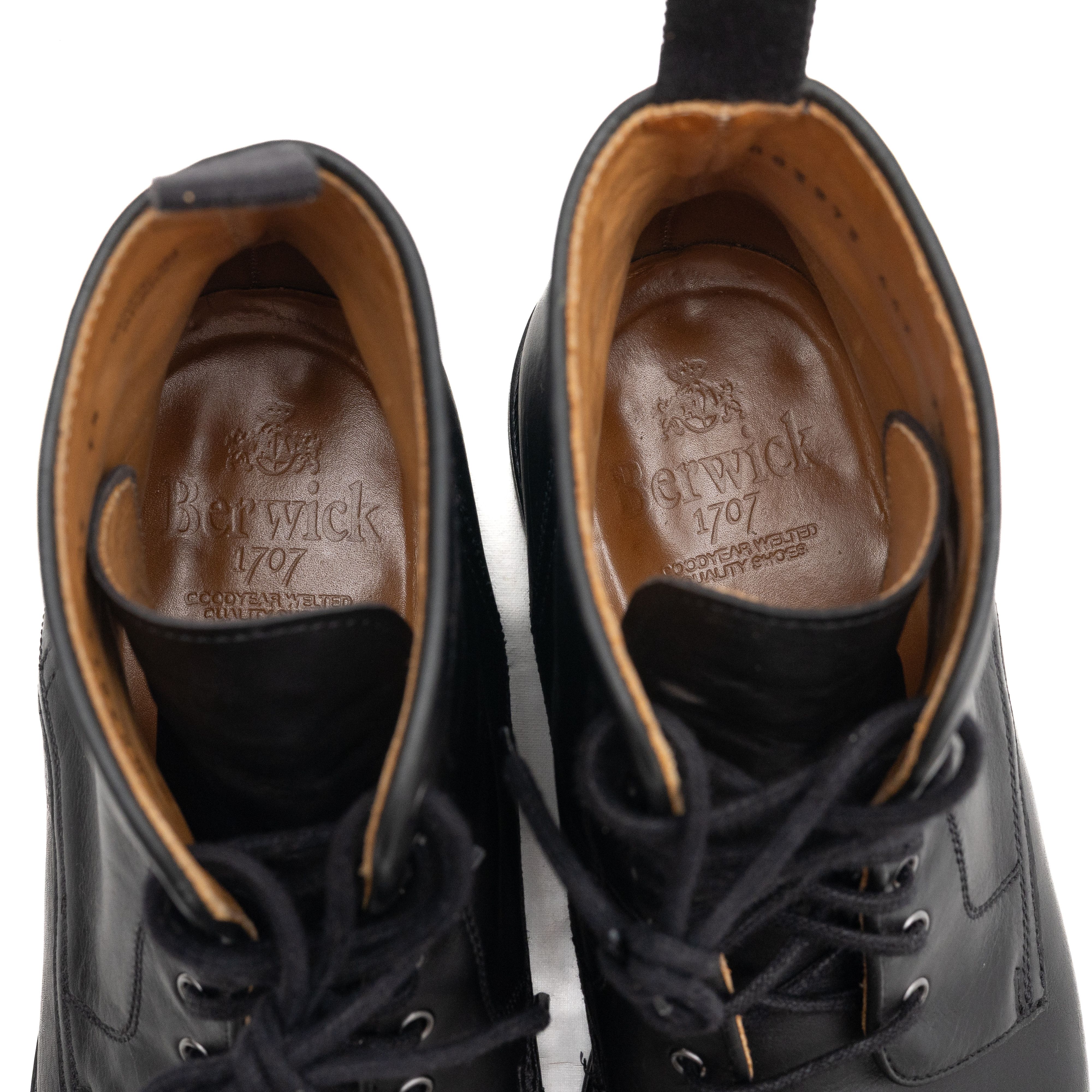 Berwick 1707 BERWICK Leather Toe Cap Boots w DAINITE Sole Size US 8.5 / EU 41-42 - 8 Thumbnail