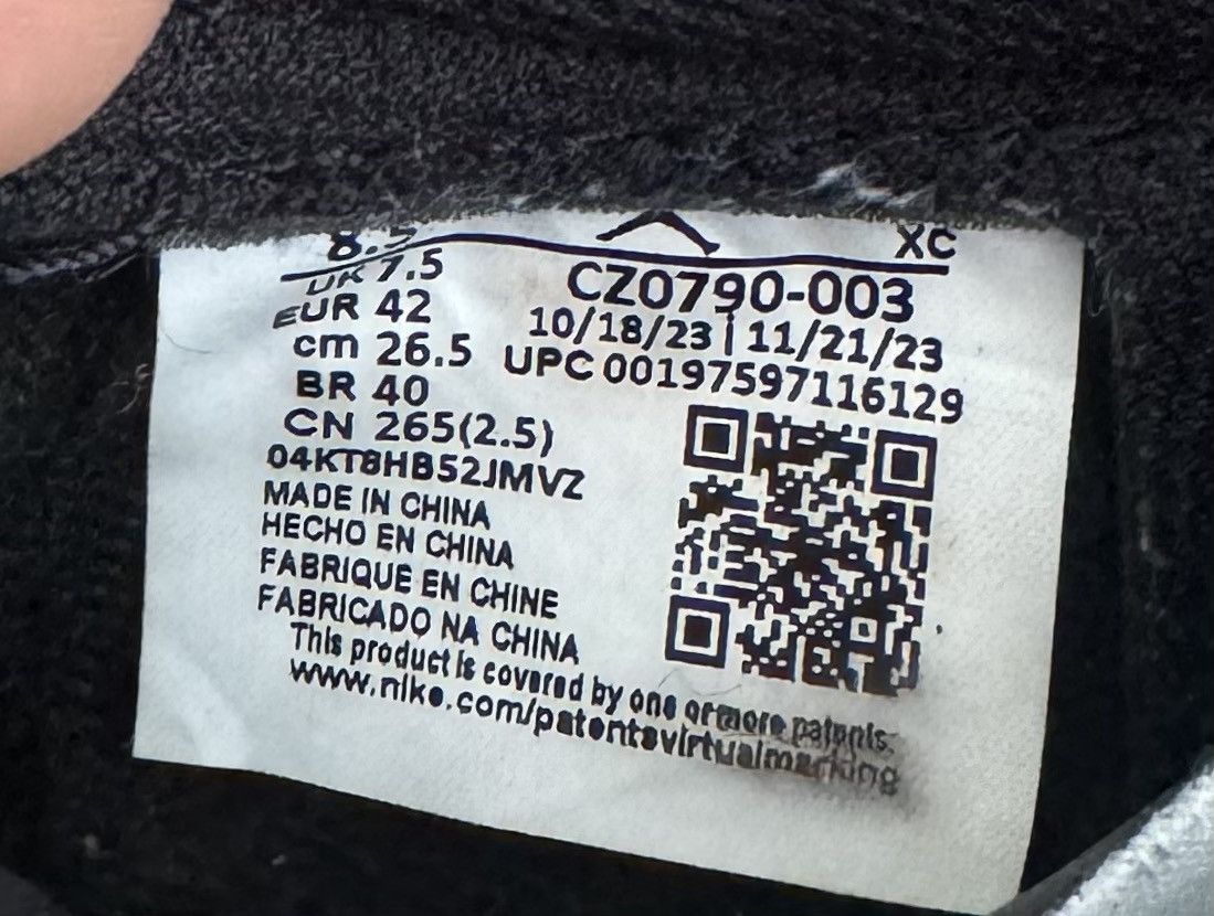 Jordan Brand × Nike Air Jordan 1 OG Size US 8.5 / EU 41-42 - 8 Thumbnail