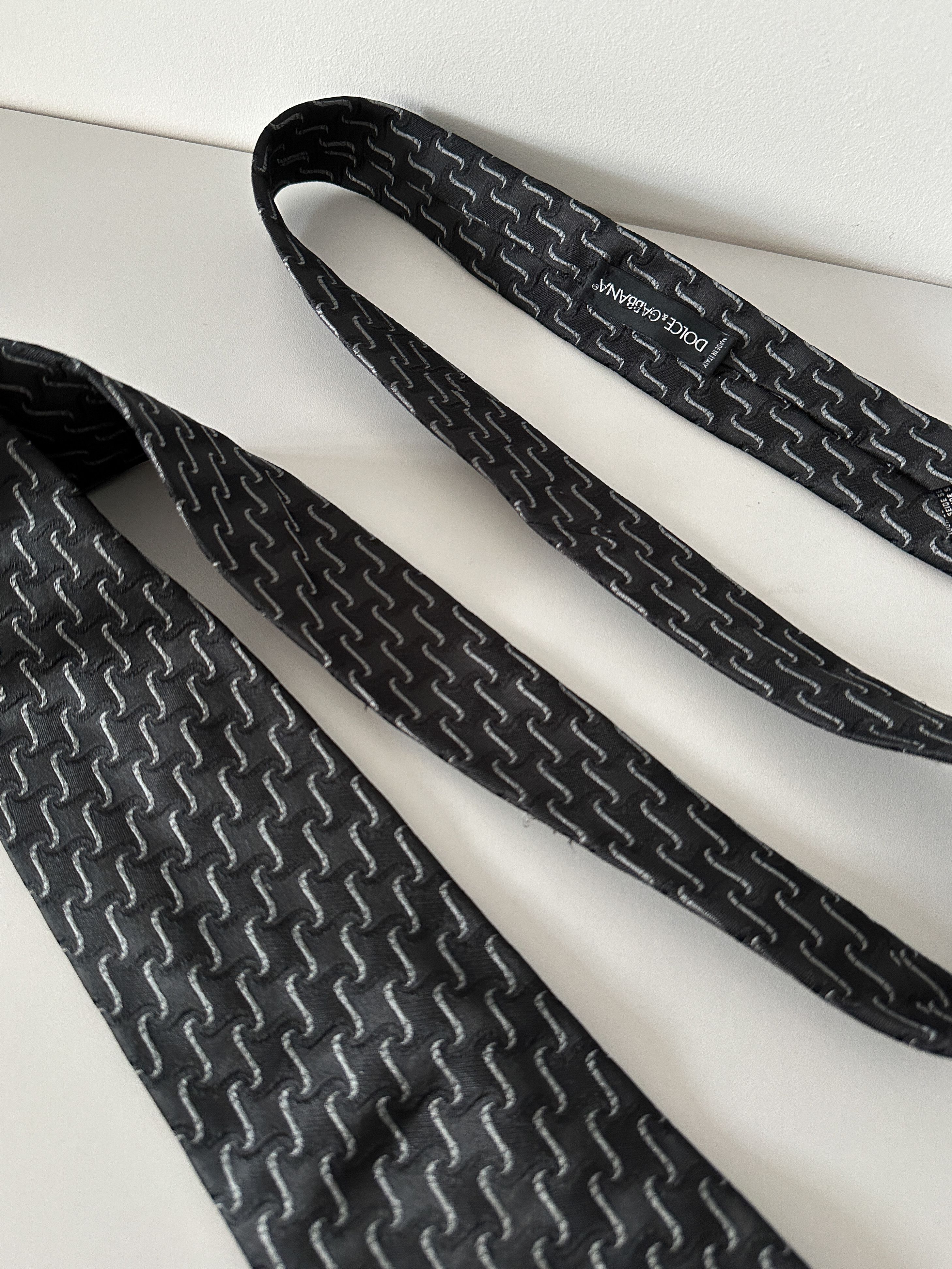 Dolce & Gabbana Dolce & Gabbana D&G Vintage Tie Size ONE SIZE - 2 Thumbnail
