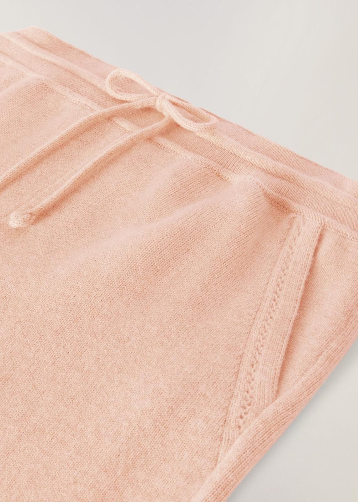 Loro Piana o1srvl11e1024 Cocooning Cashmere Sweatpant in Pink Size 27" / US 4 / IT 40 - 6 Thumbnail