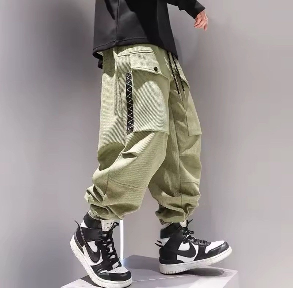 Japanese Brand × Vintage Japanese Streetwear Baggy Pants Size US 32 / EU 48 - 1 Thumbnail