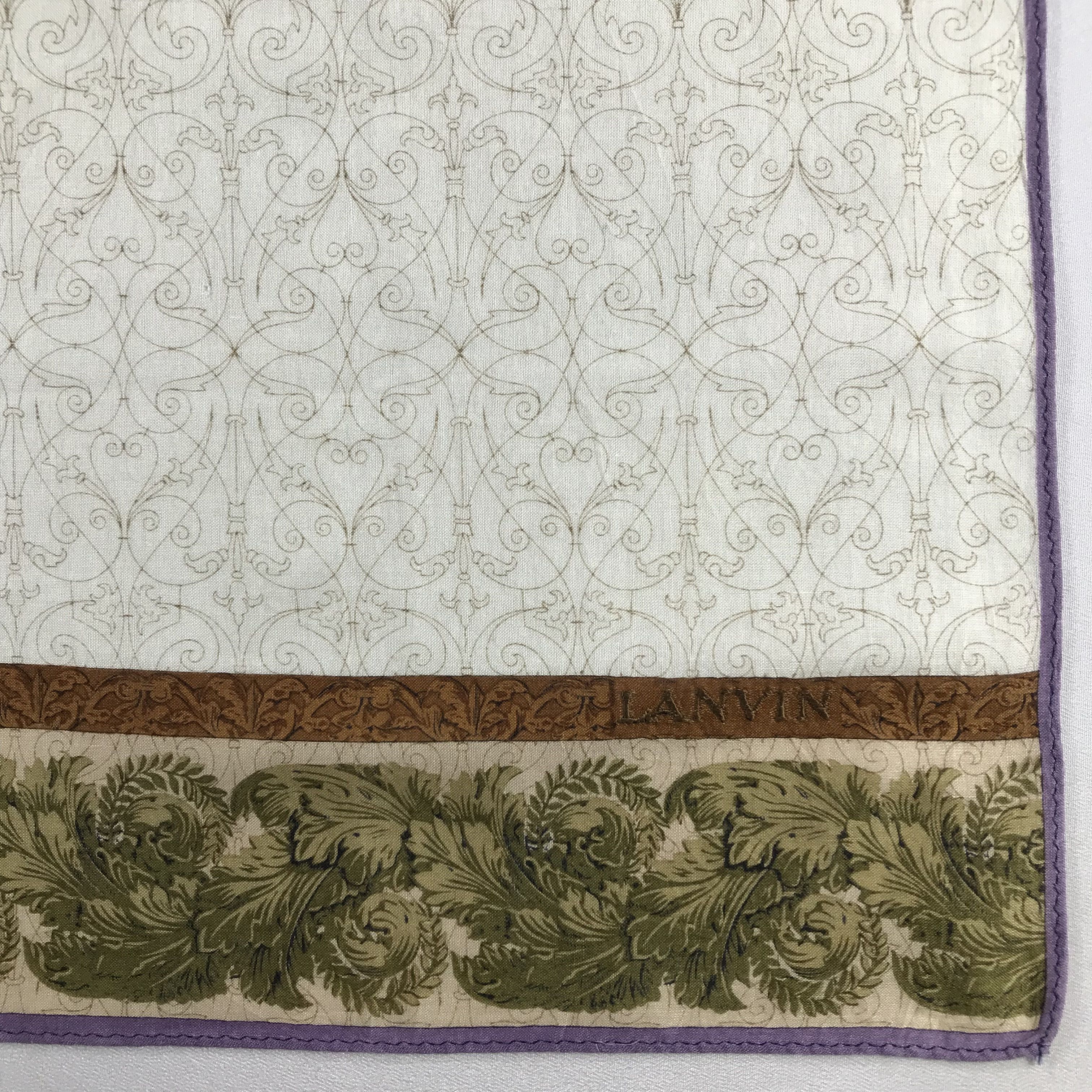 Lanvin Lanvin Handkerchief / Bandana / Neckerchief C691 Size ONE SIZE - 5 Thumbnail