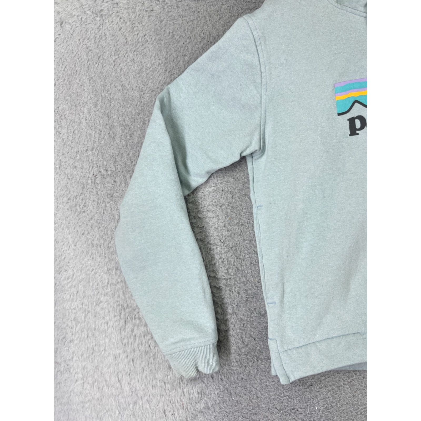 Patagonia Patagonia Hoodie Womens XS Blue Pullover Hooded Logo Jersey Lightweight Regular Crew Neck Activewear Sleeved Long Solid Size XS / US 0-2 / IT 36-38 - 5 Thumbnail