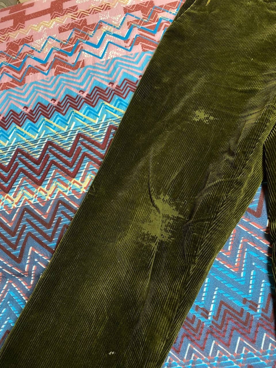 Polo Ralph Lauren × Vintage Vintage Polo Ralph Lauren Velvet Pants Y2K Corduroy Size US 34 / EU 50 - 14 Thumbnail