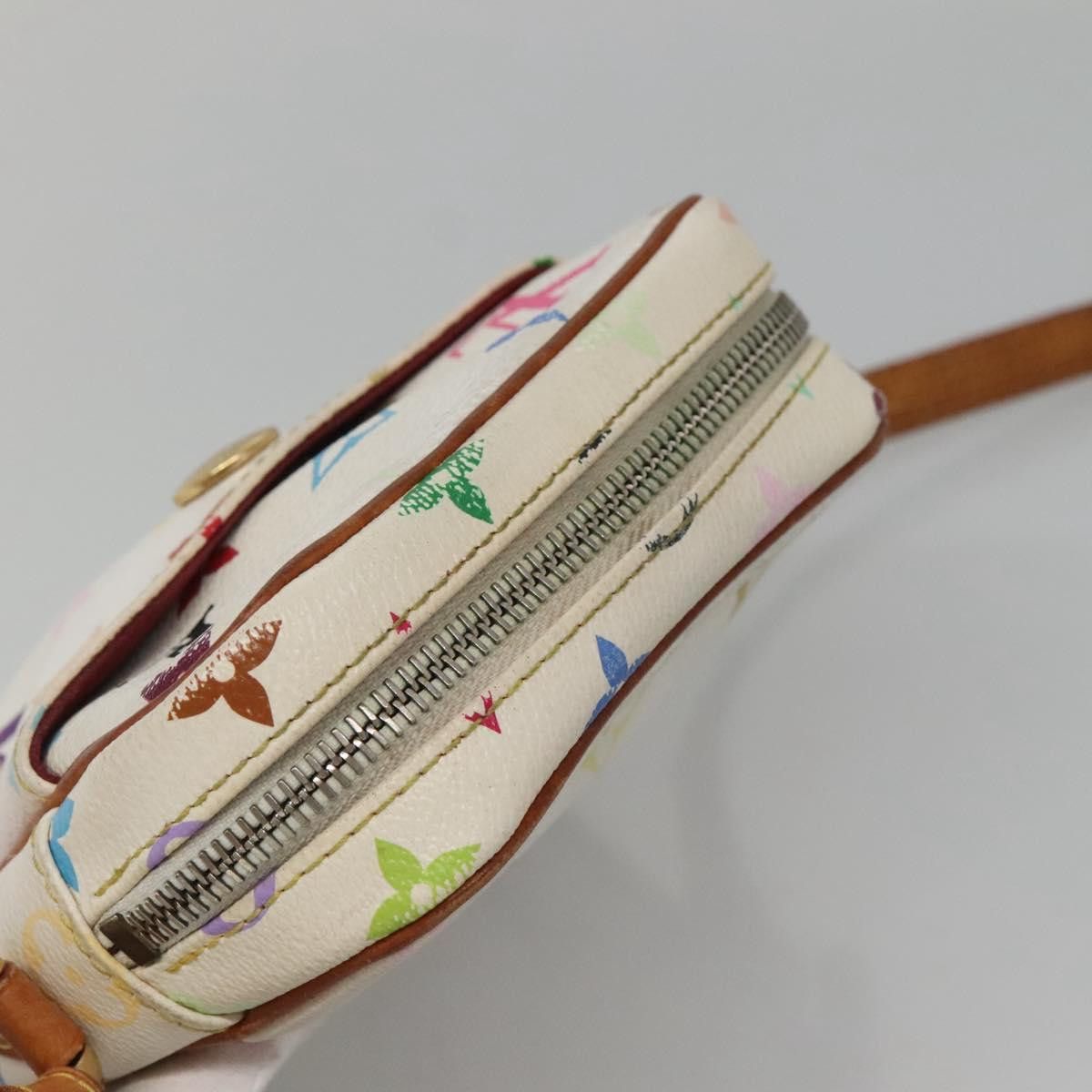 Louis Vuitton LOUIS VUITTON Monogram Multicolor Lift Shoulder Bag White Size ONE SIZE - 6 Thumbnail