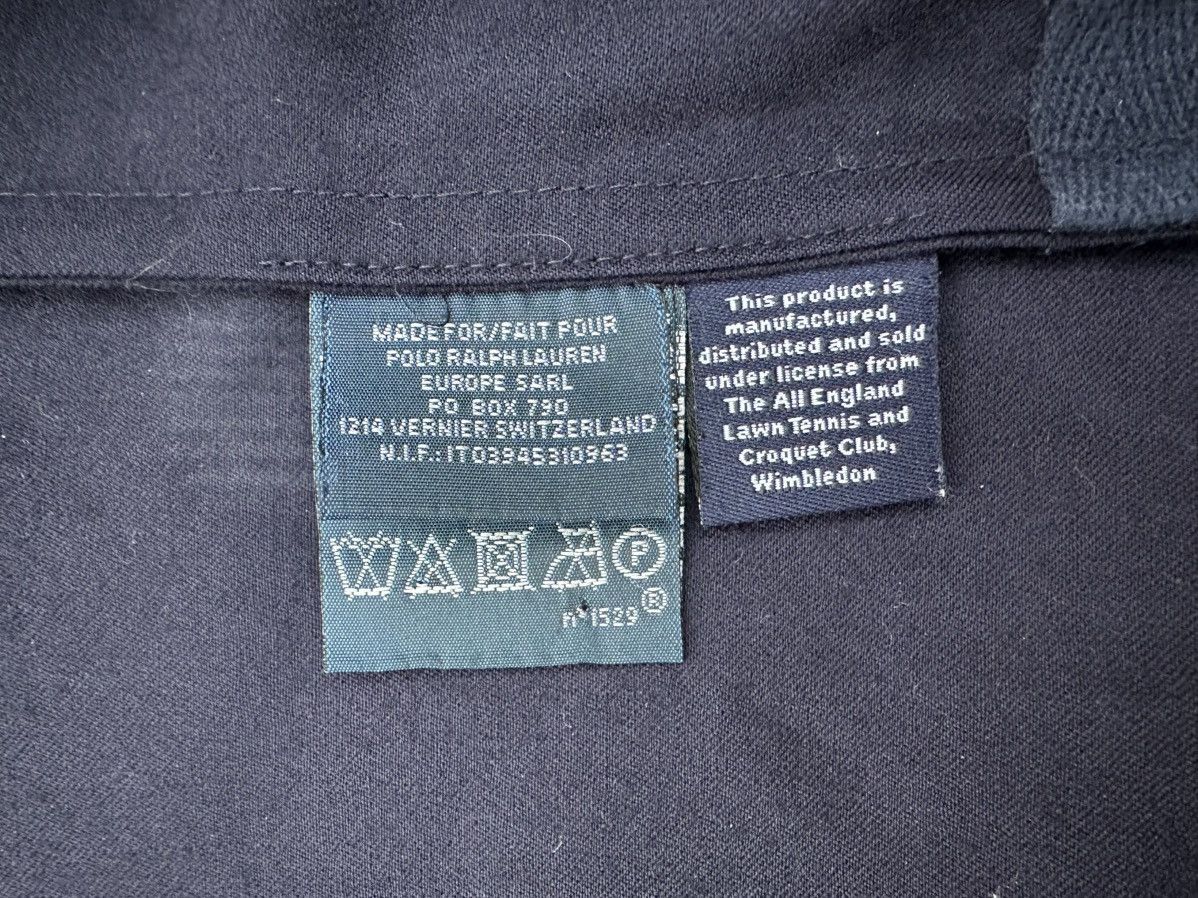 Polo Ralph Lauren Wimbledon Tennis line judge blazer, tie and cap Size 40S - 7 Thumbnail