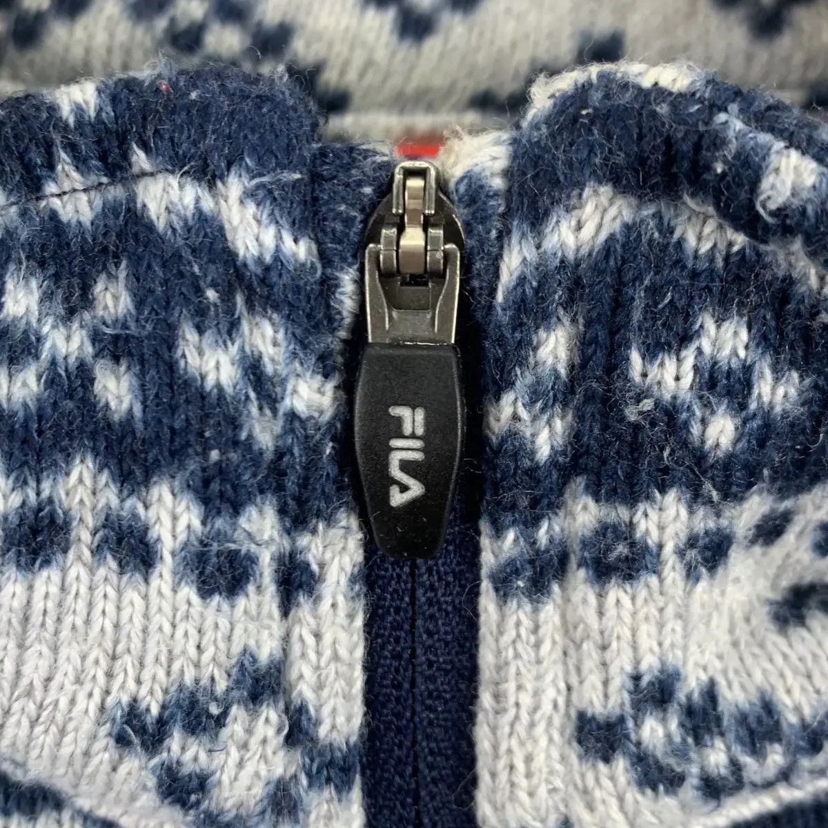 Fila FILA Navajo Aztec Native Design Half Zipper Knitwear Fleece Size US M / EU 48-50 / 2 - 6 Thumbnail