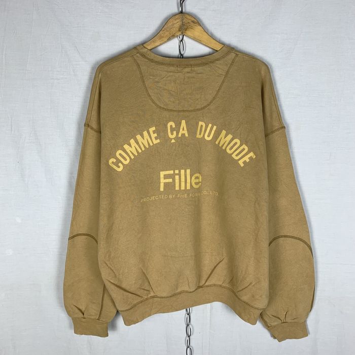 Comme Ca Ism Vintage Comme Ca Du Mode Fille Sweatshirt Crewneck