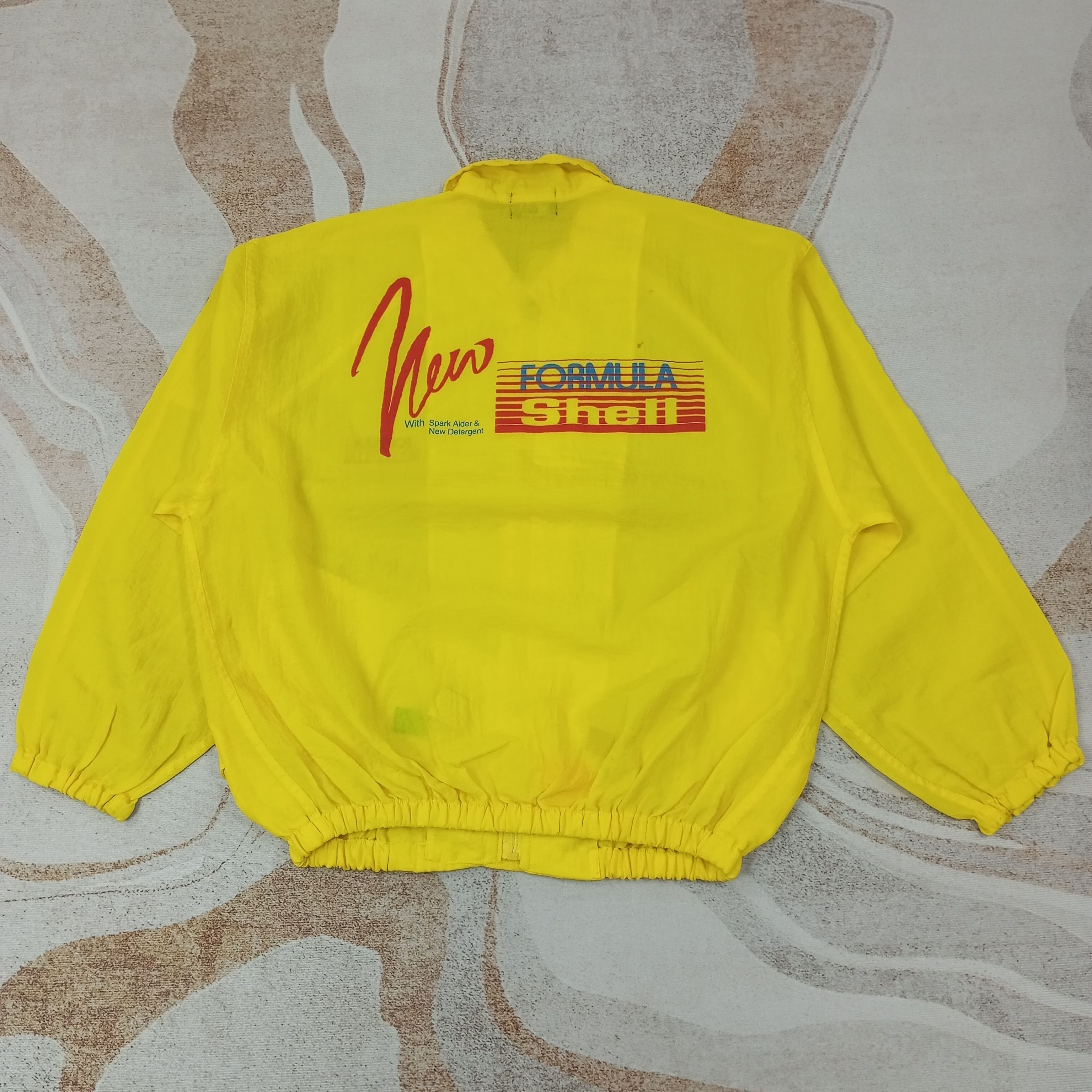 Vintage Formula Shell Motorsports Windbreaker Jacket c238n17 Size US XL / EU 56 / 4 - 1 Thumbnail