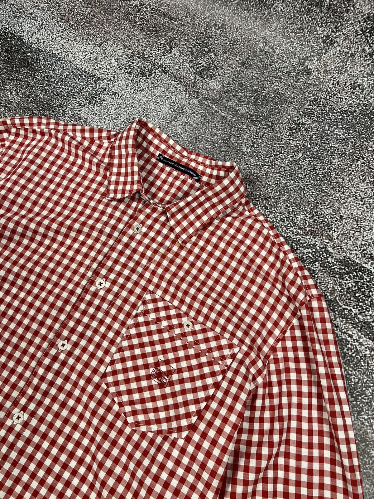 Marithe + Francois Girbaud Marithe Francois Girbaus Men’s checked shirt small logo y2k Size US XL / EU 56 / 4 - 6 Thumbnail
