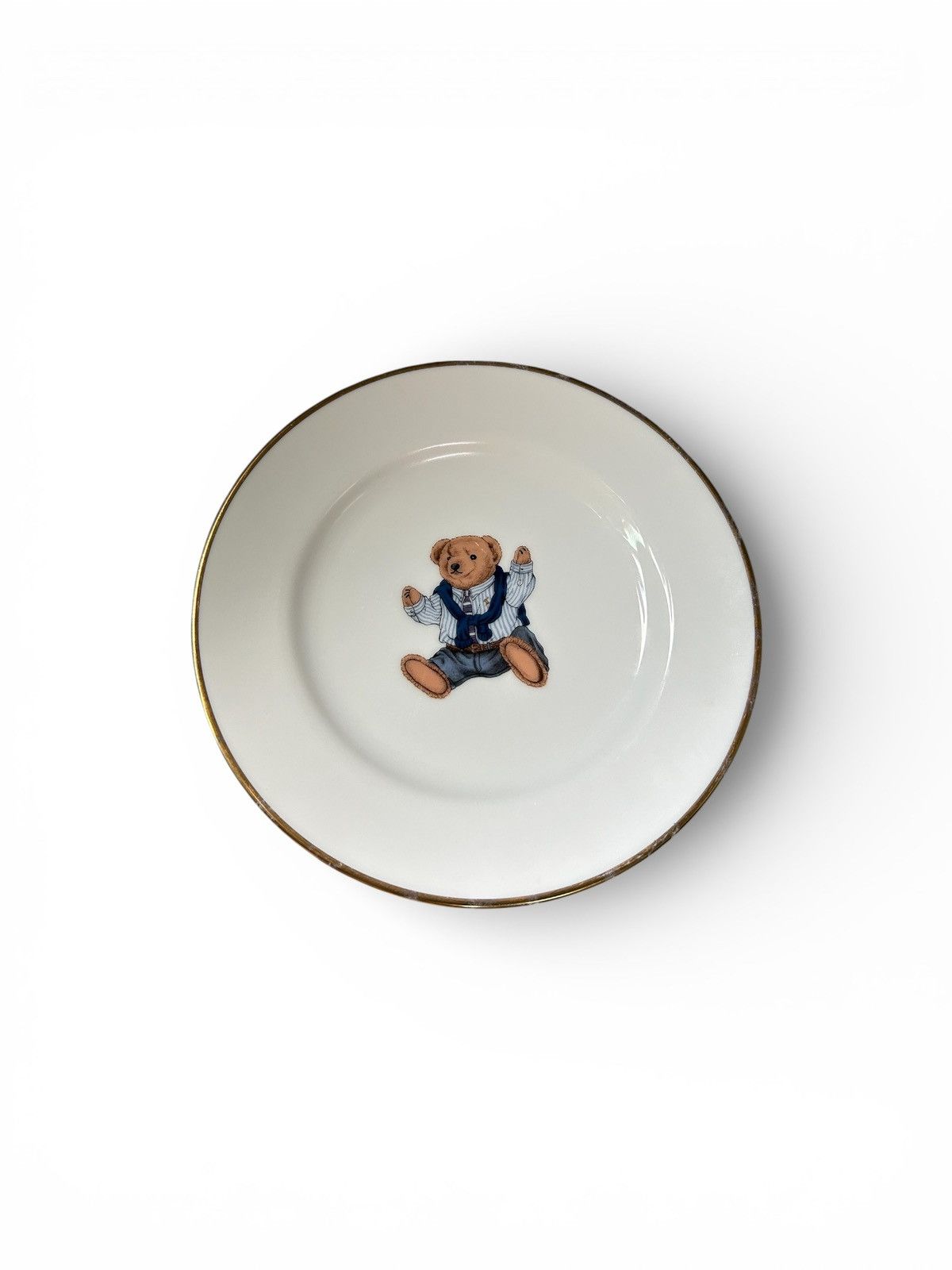 Polo Ralph Lauren 1997 Polo Bear Preppy Bear Porcelain Plate Size ONE SIZE - 2 Thumbnail