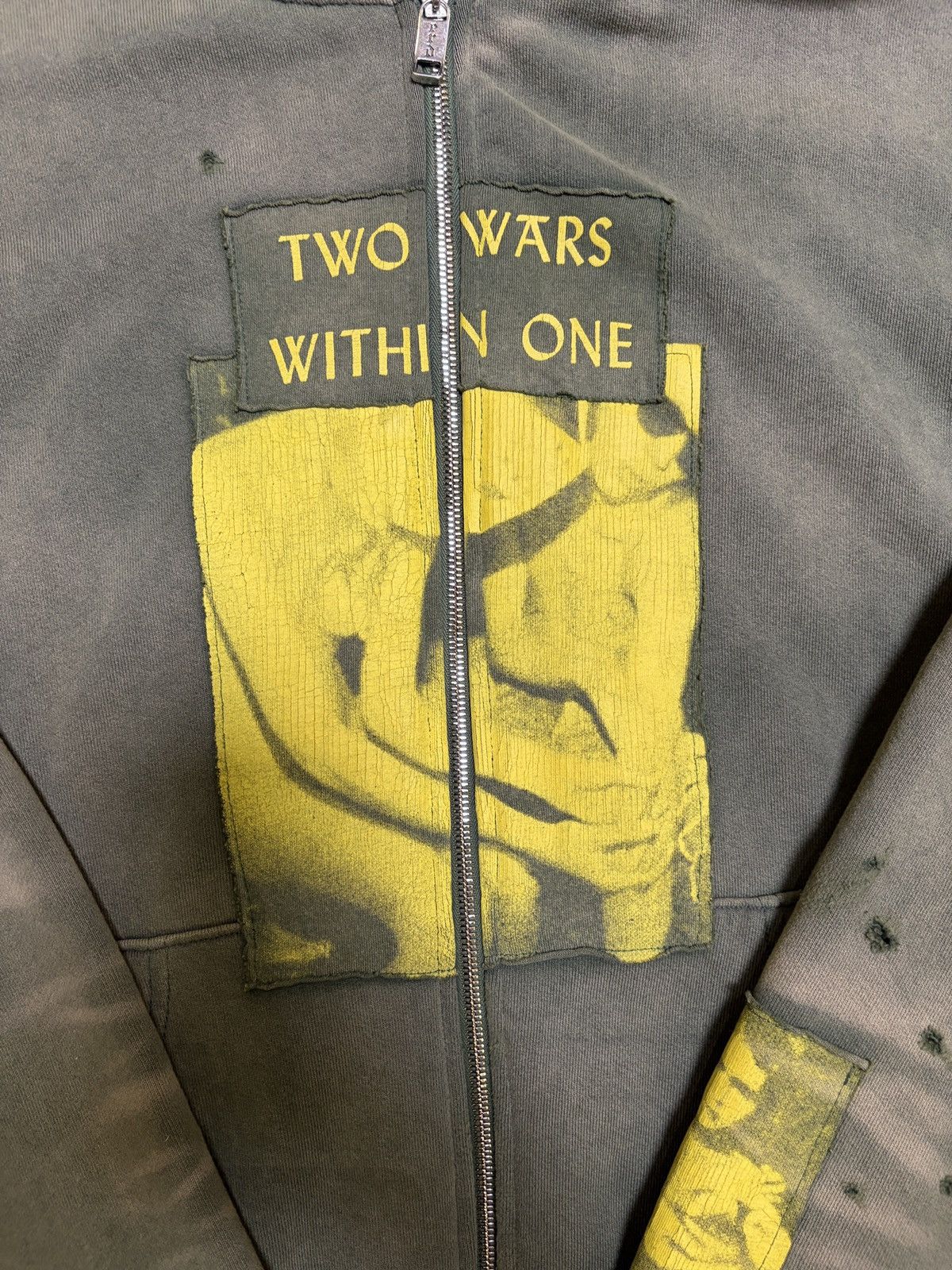Enfants Riches Deprimes BRAND NEW ERD TWO WARS THERMAL ZIP UP Size US XL / EU 56 / 4 - 2 Thumbnail