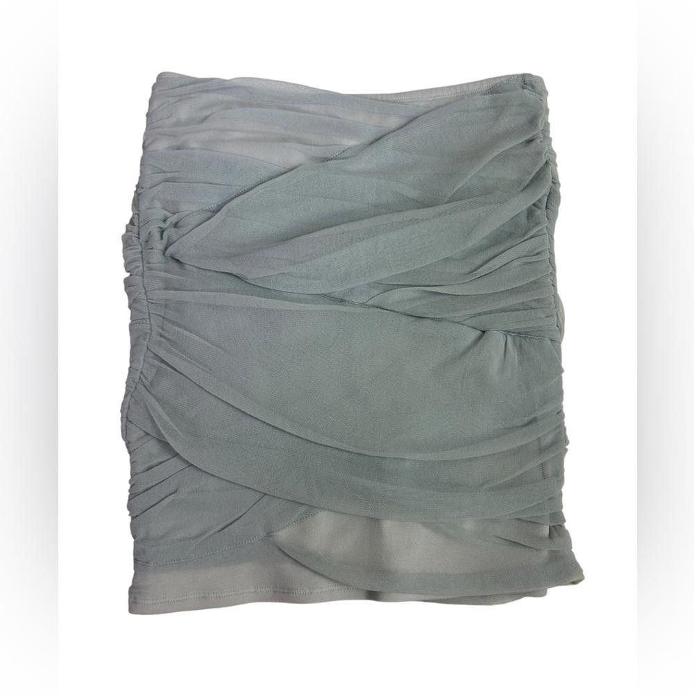 Free People Free People l Light Blue Tulle Wrapped Mini Skirt Small Size 28" / US 6 / IT 42 - 1 Thumbnail