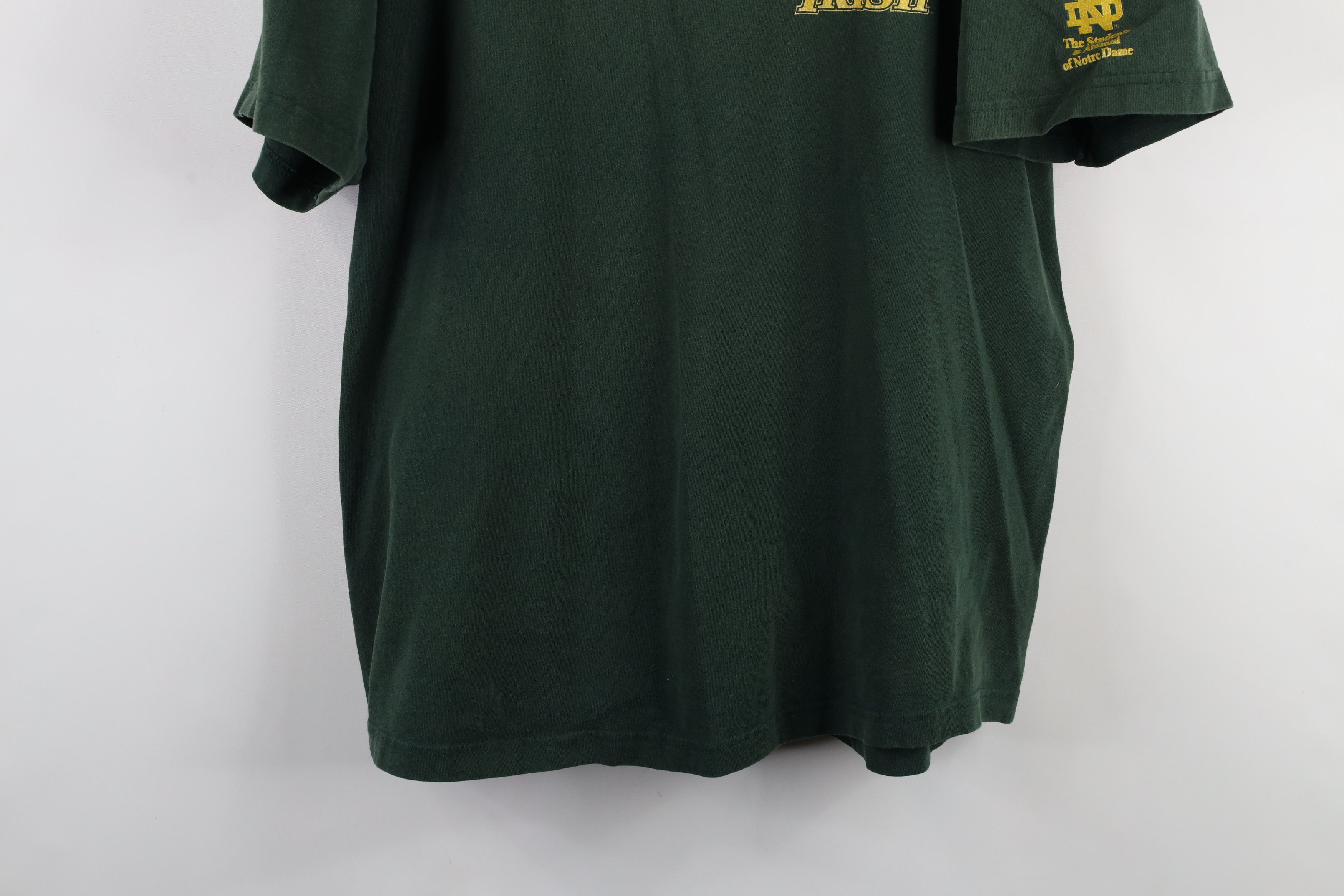 Vintage Vintage Y2K 2000 Dame University Football T-Shirt Green Size US XL / EU 56 / 4 - 3 Thumbnail