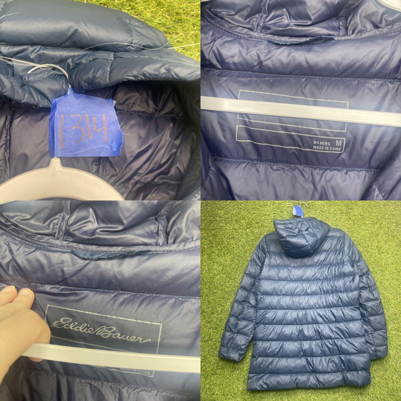 Eddie Bauer Eddie Bauer Jacket Womens Medium Blue Hooded Puffer Coat Winter Insulated Size M / US 6-8 / IT 42-44 - 8 Thumbnail