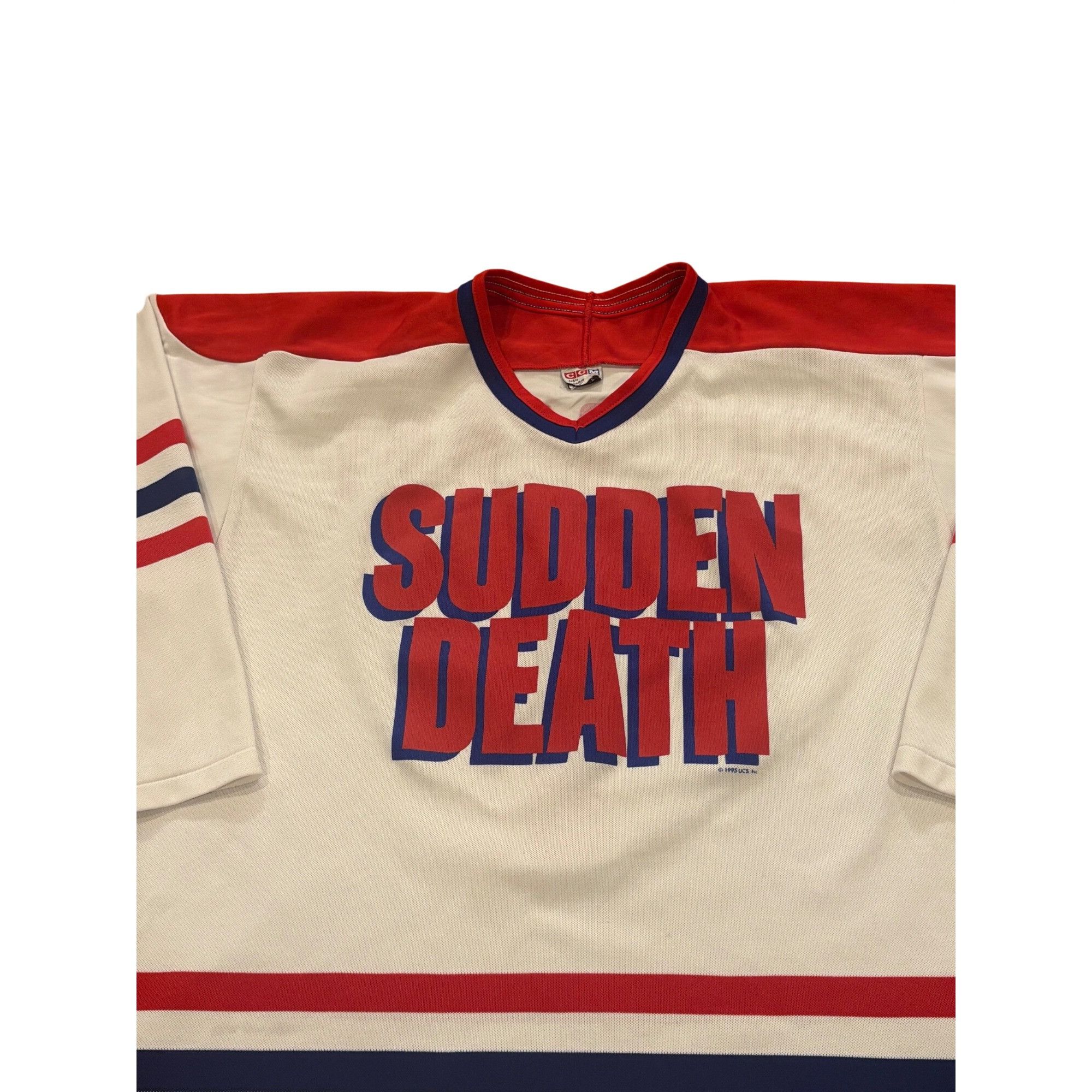 Ccm Rare 1995 CCM Sudden Death Jean-Claude Van Damme #1 Movie Pr Size US L / EU 52-54 / 3 - 5 Thumbnail